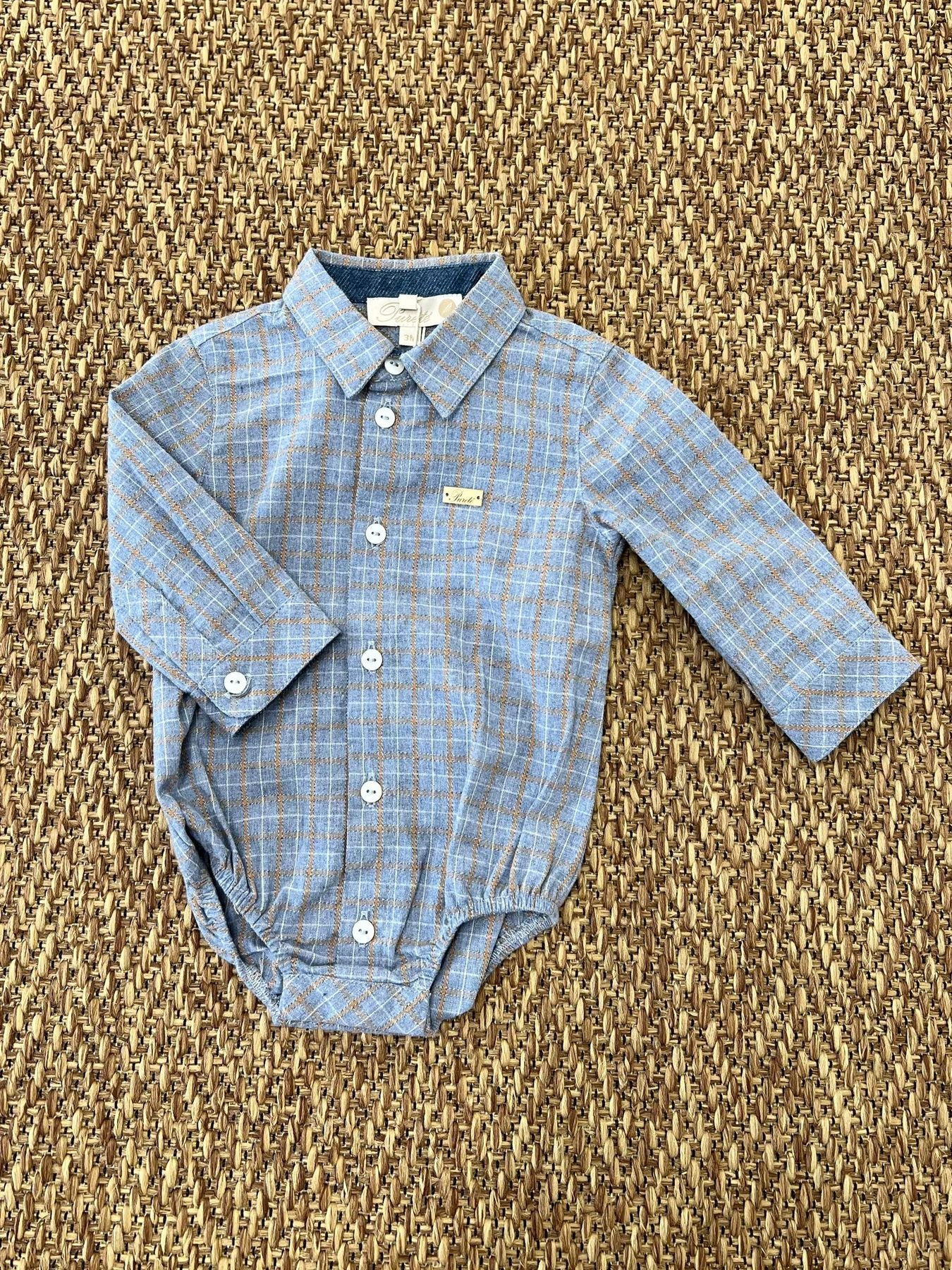Camicia Bimbo AZZURRO 05 507 - NANU' BABY