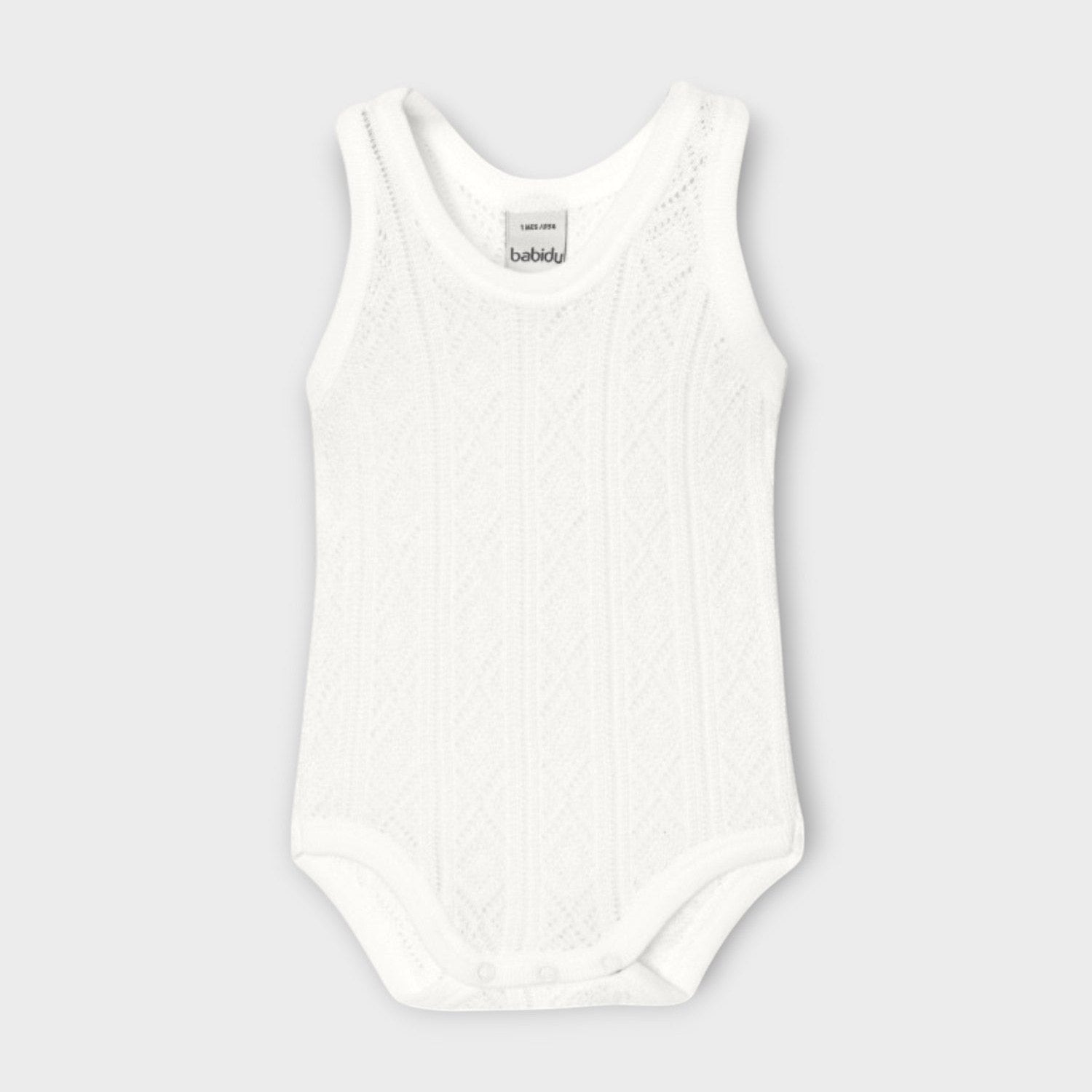 Body Intimo Neonato BIANCO 1013 -  NANU' BABY