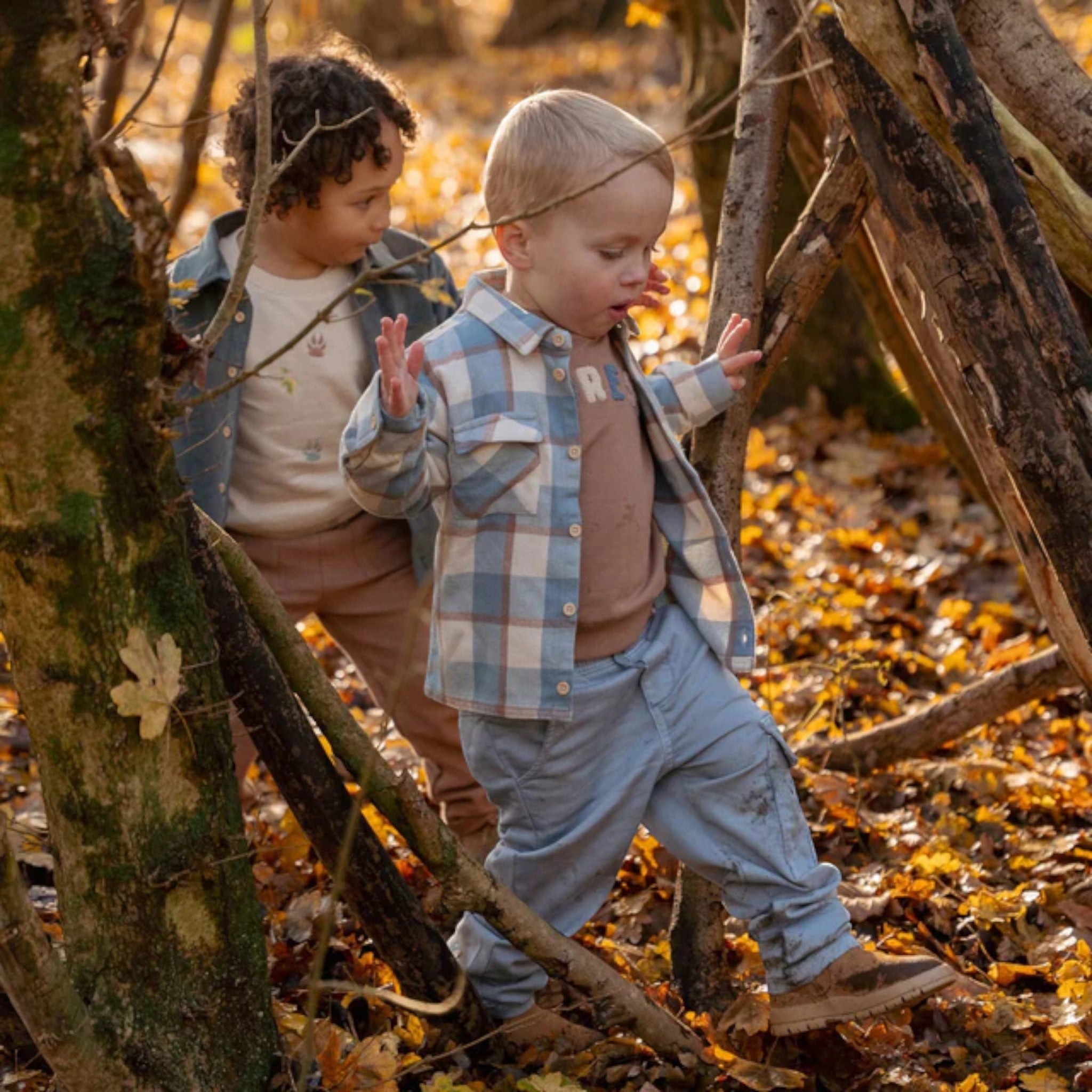 Maglietta - Amici della foresta Bimbo Blu CL25091079