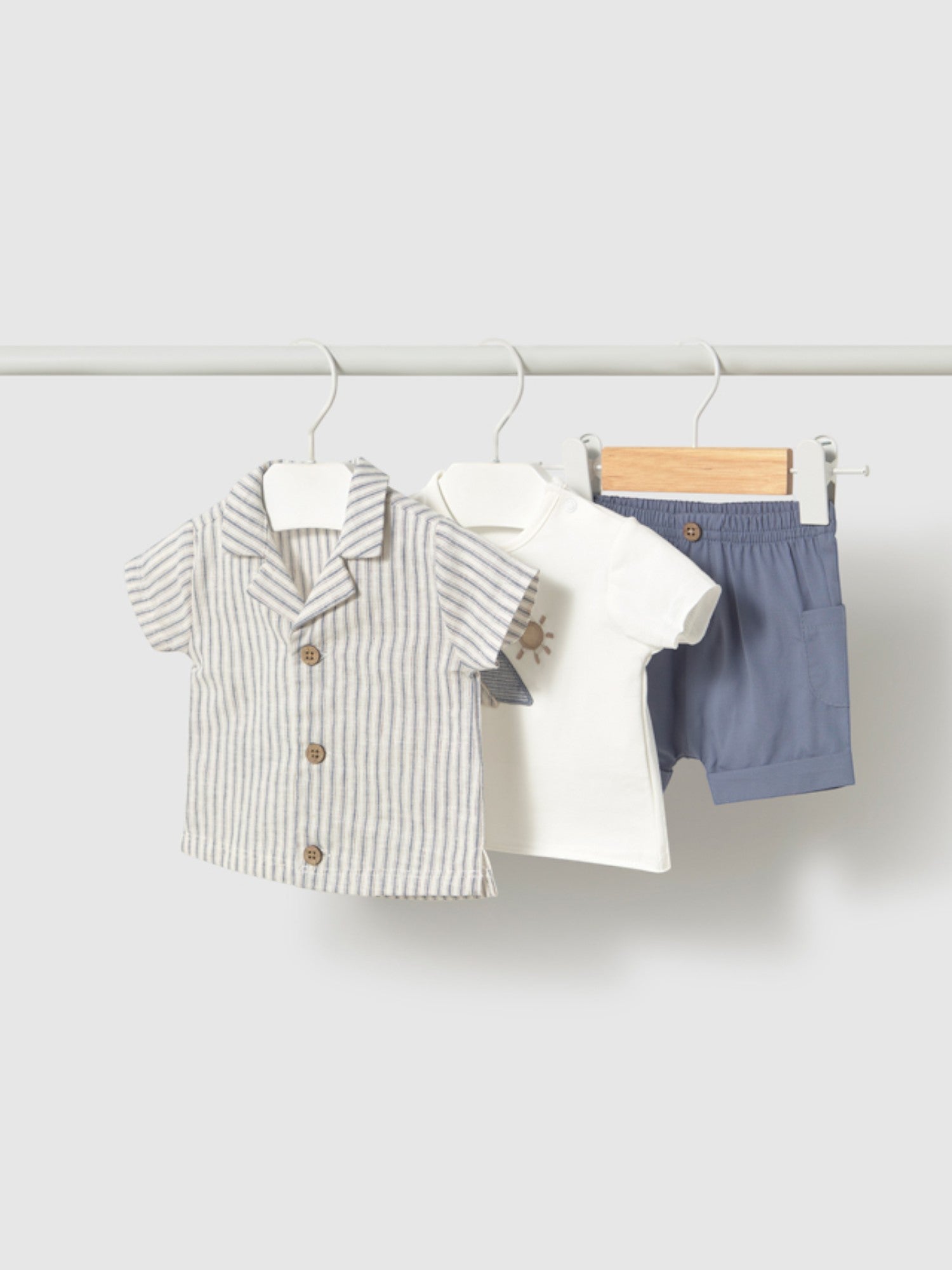 Completo pantalone corto overshirt - 1205 /N