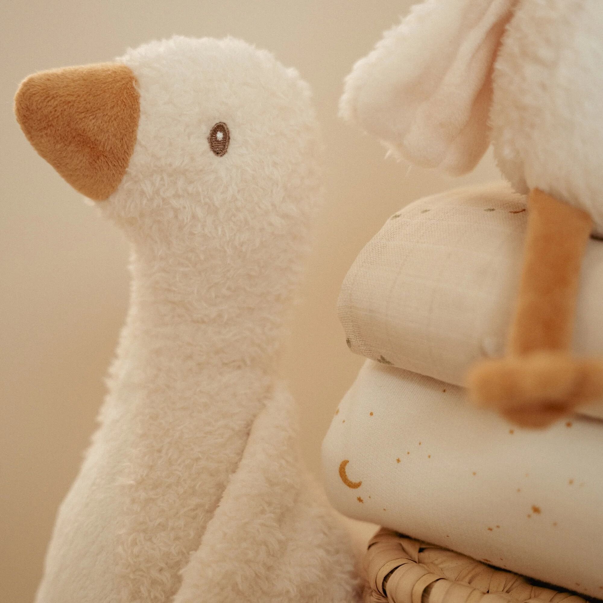 Peluche Oca 25 cm  Bianco LD8405