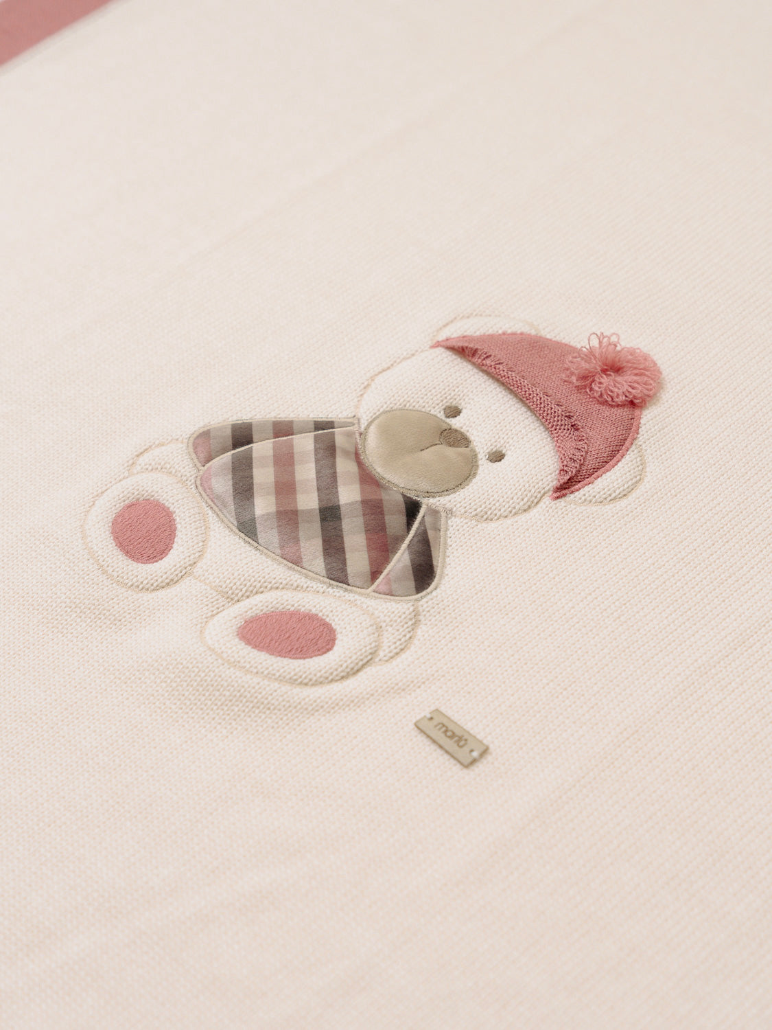 Coperta Neonata NATURAL IN7180/R - NANU' BABY