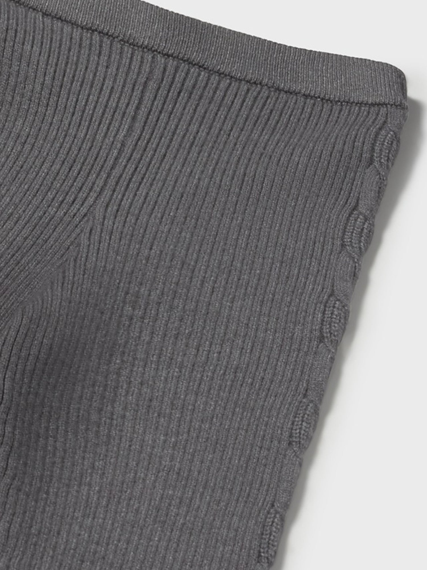 Leggings maglia tricot Bimba Grigio 10015/60 - NANU' BABY