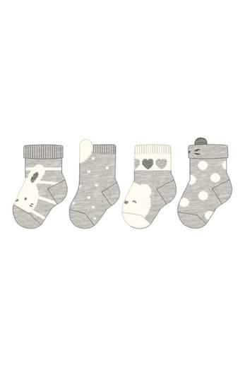Set 4 calze Grigio 9658/L