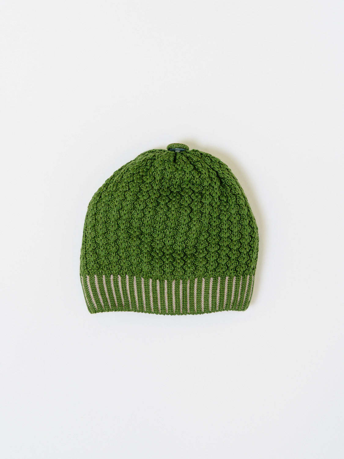 Cuffia Neonato VERDE IN6271BT - NANU' BABY