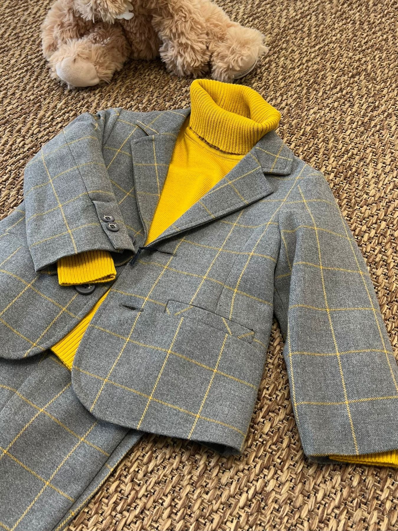 Pantaloni Bimbo Grigio FM36099L/T204