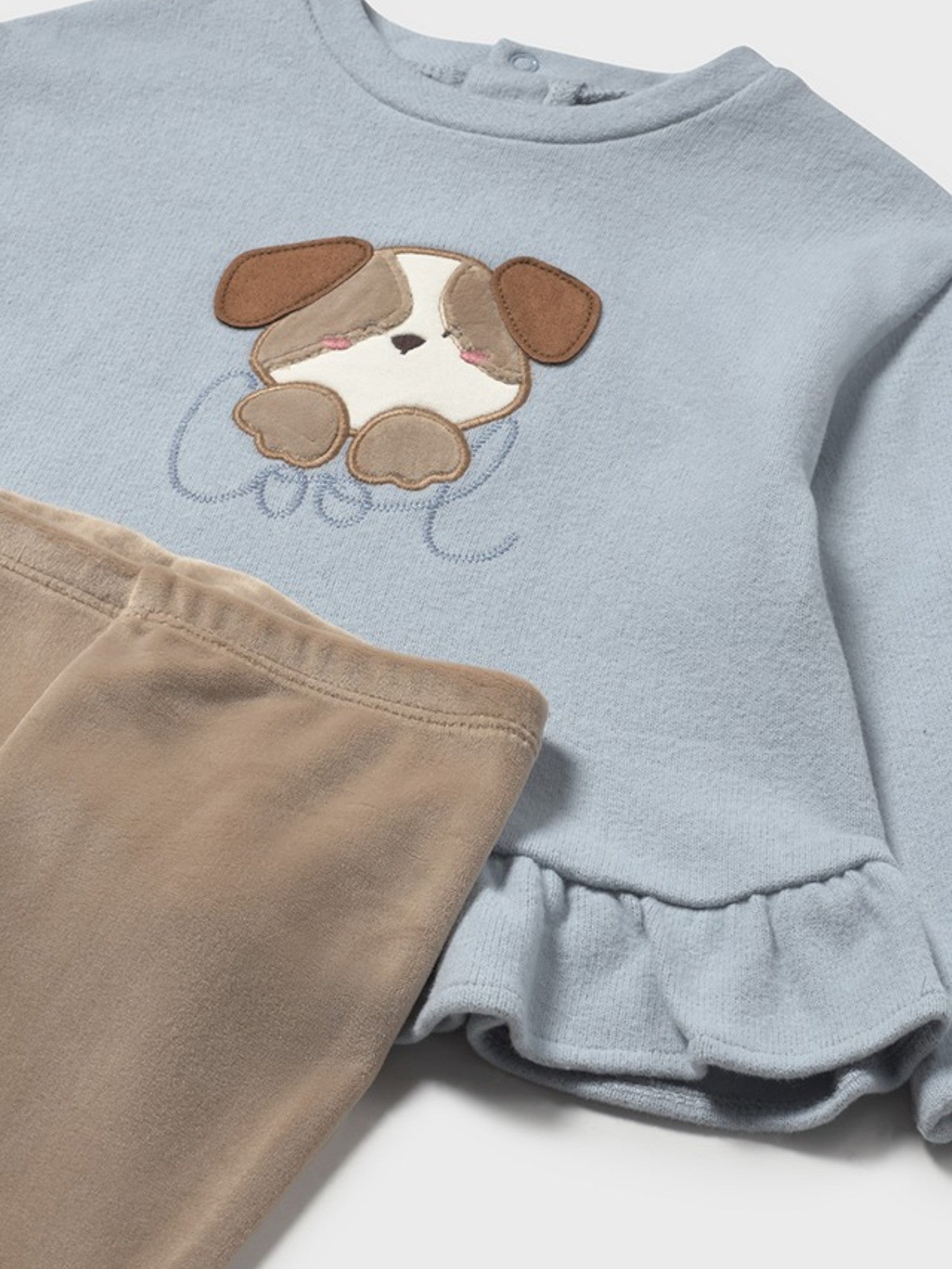 Completo leggings pullover Bimba Grigio 2738/27 - NANU' BABY
