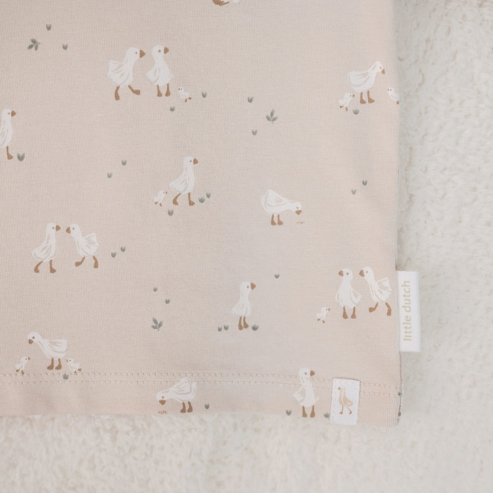 Long-sleeved T-shirt for Newborn, Beige, CL25291007