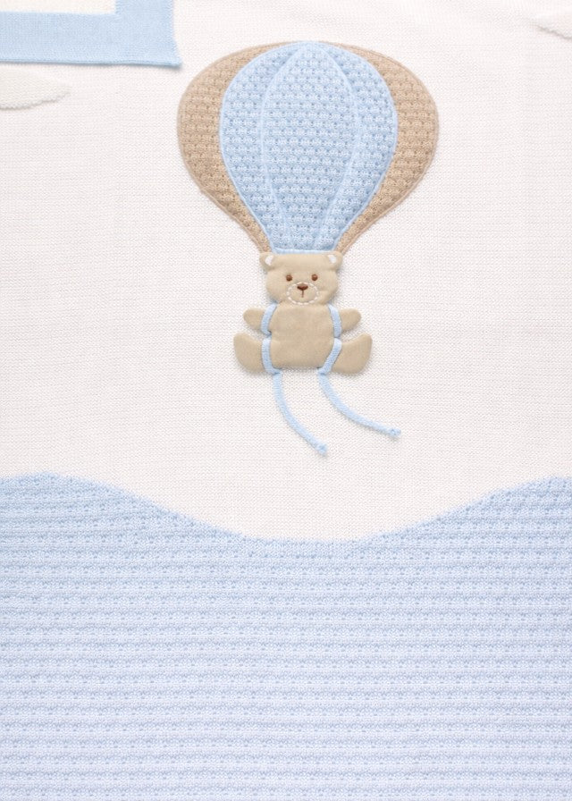 Copertina Cotone Mongolfiera Cielo EK5080