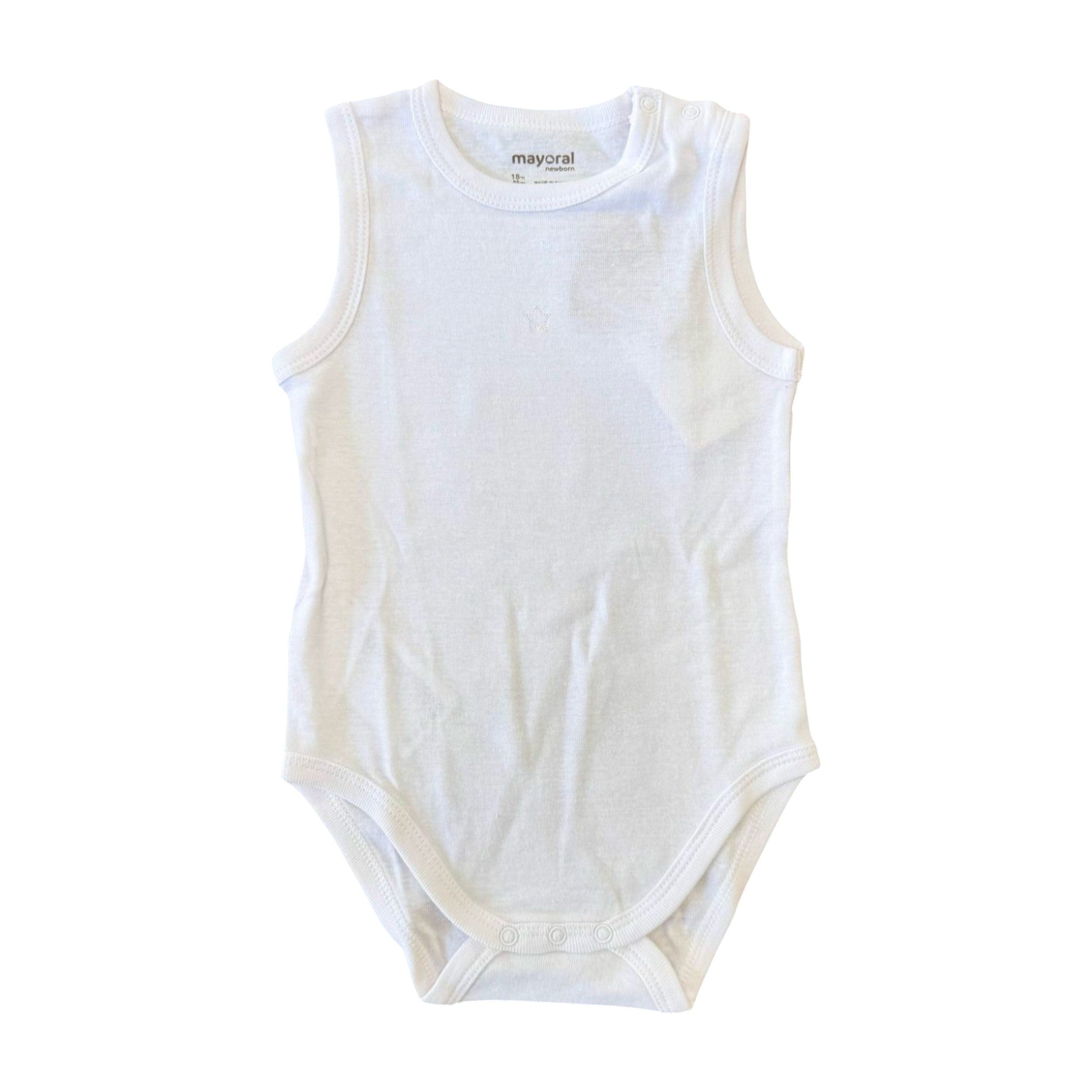 Body m/s Newborn WHITE 1719/B