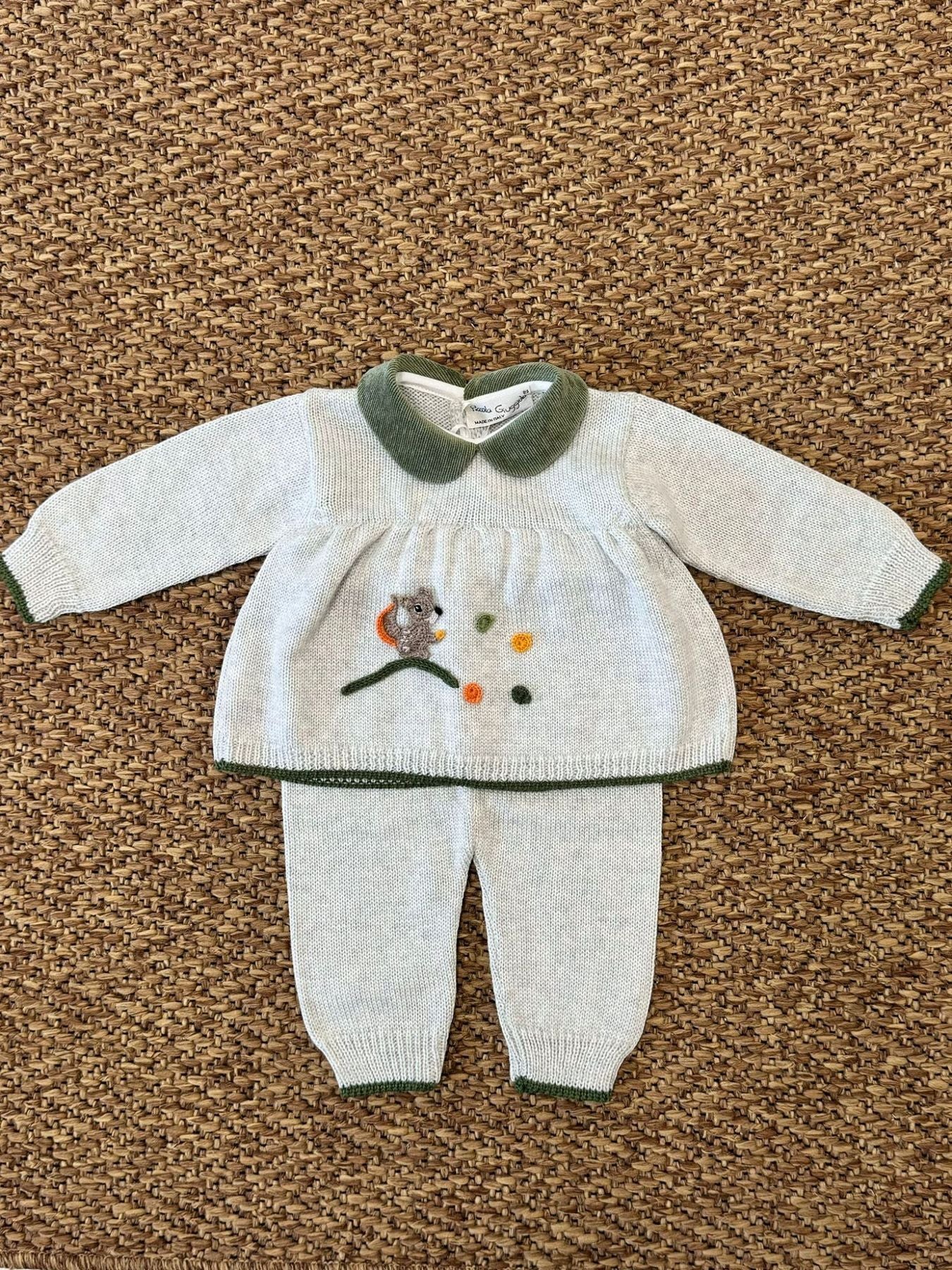 Completo nascita ANDREA Neonata GRIGIO ANDREA/641 - NANU' BABY