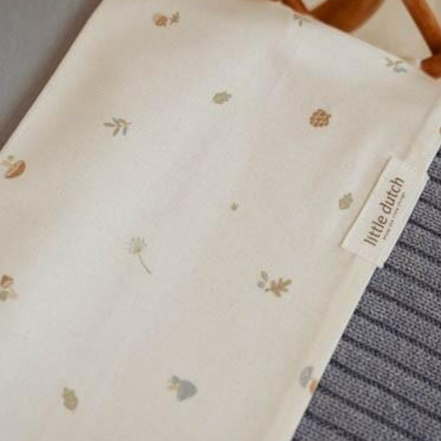 Copertina Culla lavorata a maglia  Blu TE13644035 -  NANU' BABY