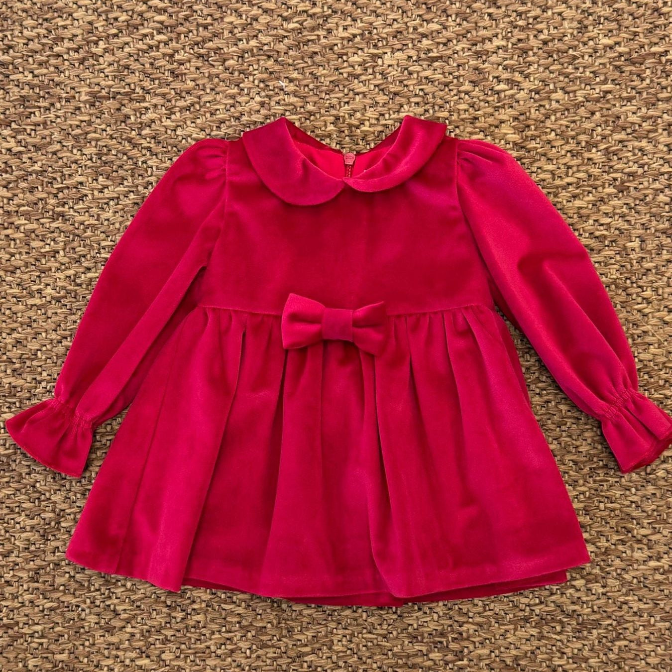 Abito Rosso Bimba ROSSO FF38117 - NANU' BABY