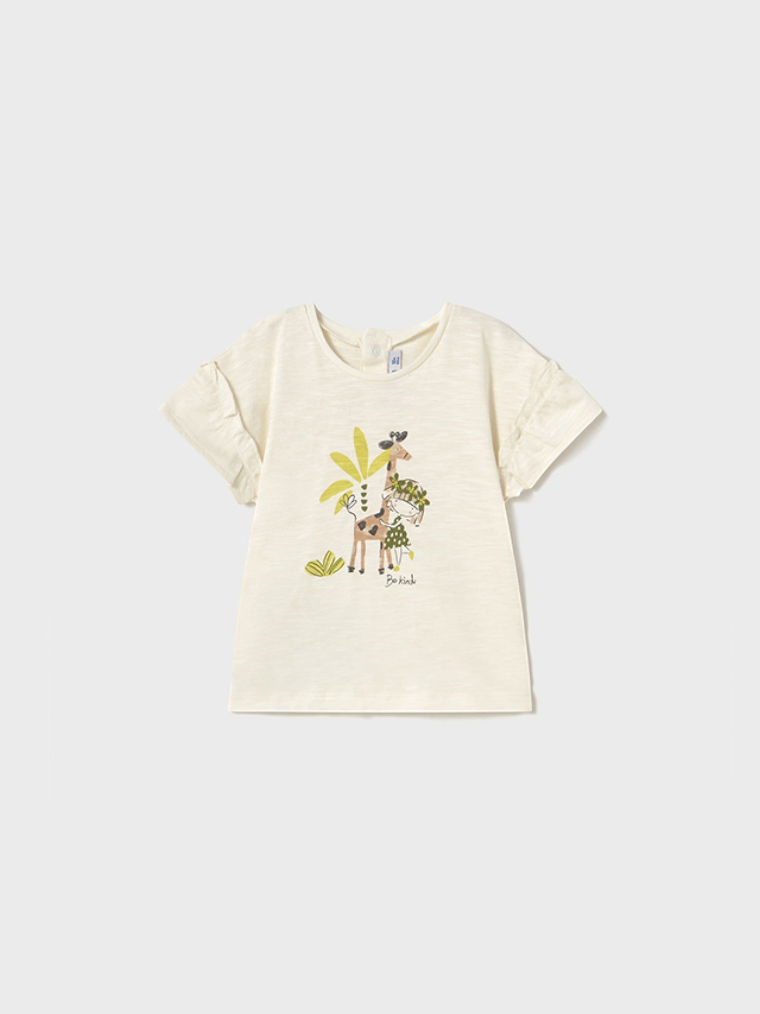 Set 2 maglie m/c Bimba BIANCO 1047/63