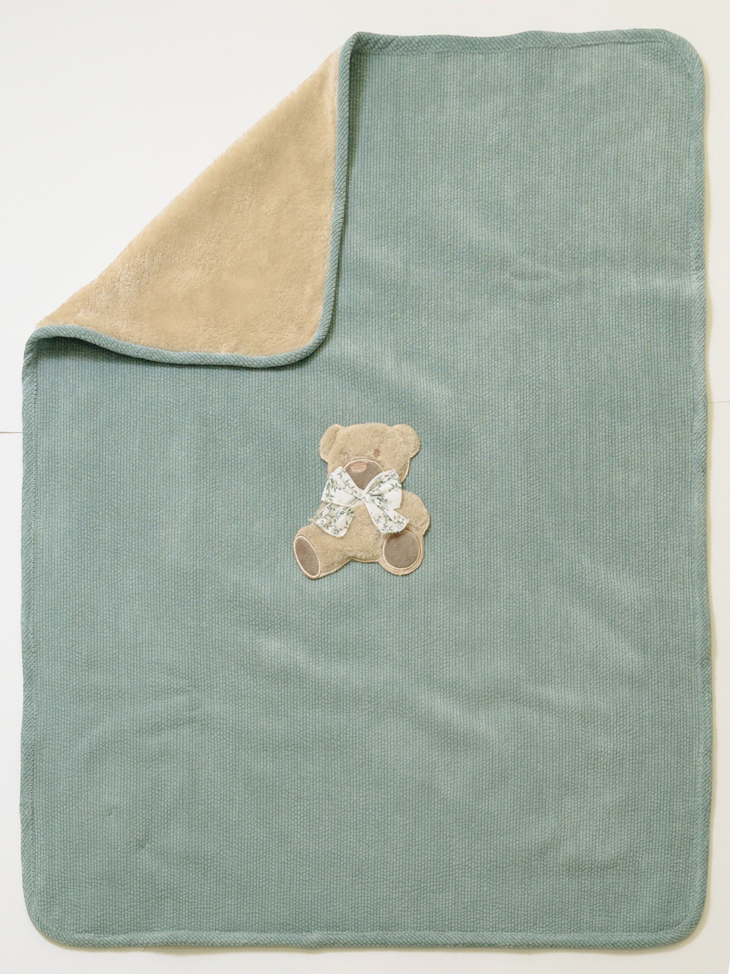 Copertina Neonata Verde LC1102 - NANU' BABY