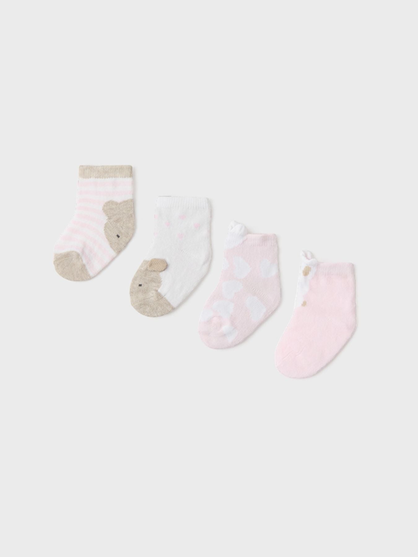 Set 4 calze ROSA 9711 - NANU' BABY