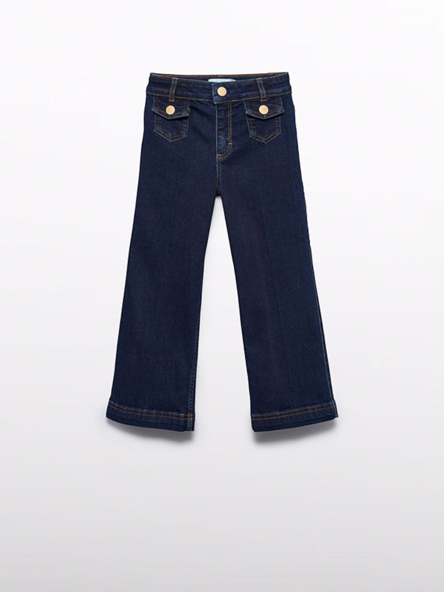 Pantalone denim palazzo Bimba Blu 5722/5 - NANU' BABY