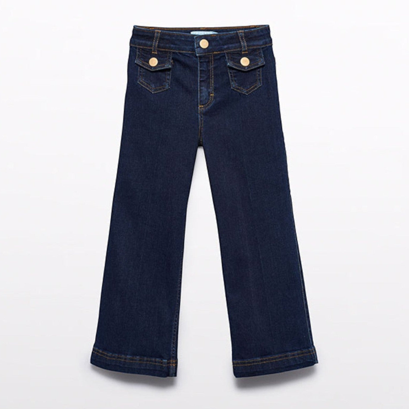 Pantalone denim palazzo Bimba Blu 5722/5 - NANU' BABY