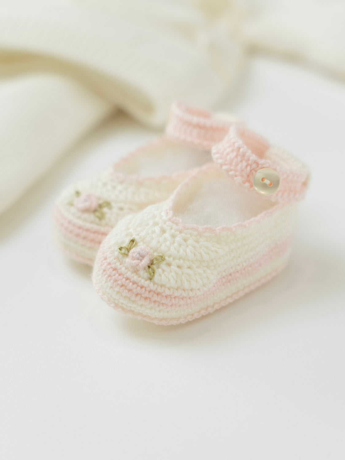 Tutina e Babbucce Neonata PANNA CLAUDIA/CN - NANU' BABY