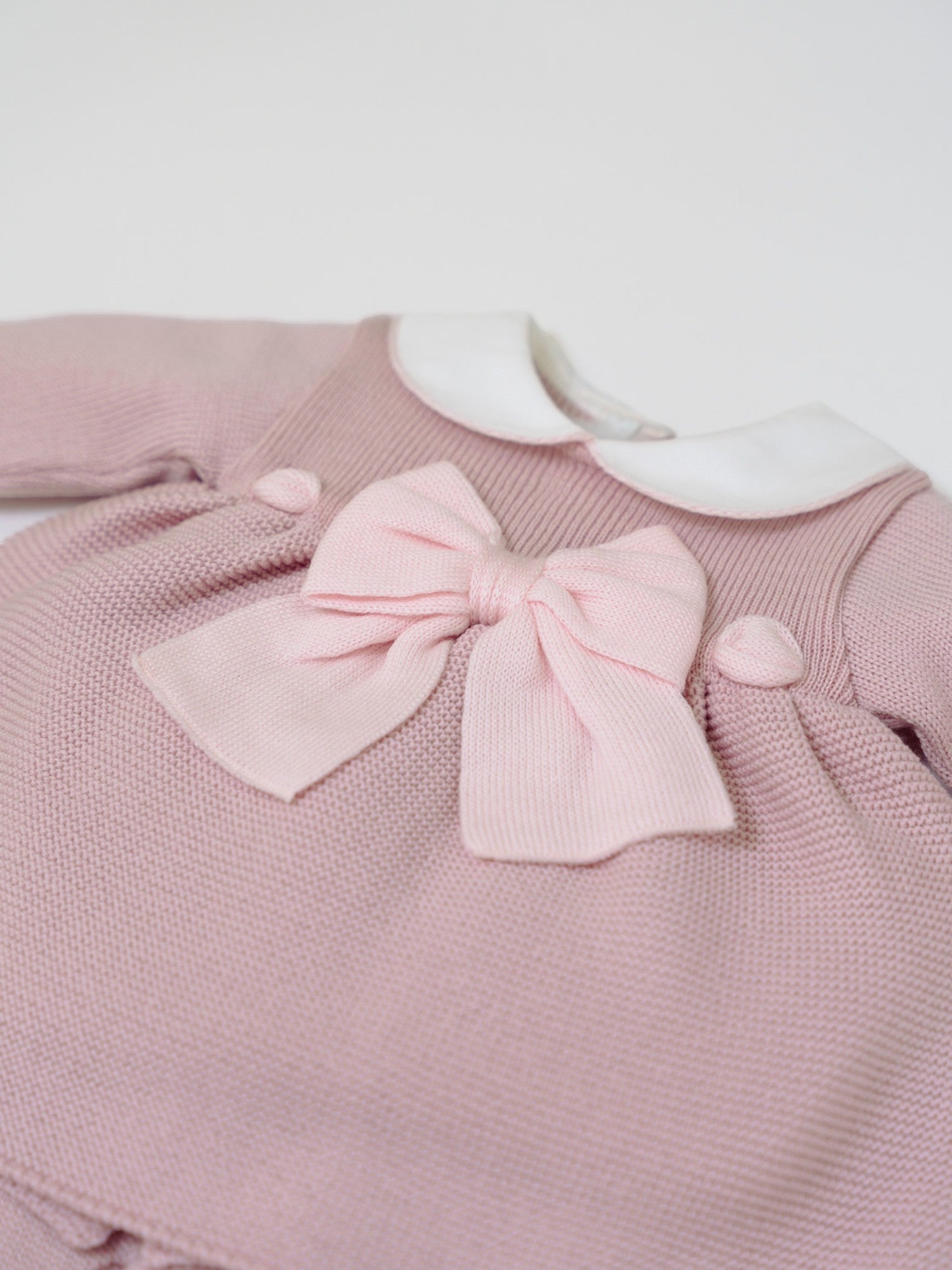 Completo nascita Fiocco romantico Neonata Rosa FIOCCO/401 - NANU' BABY