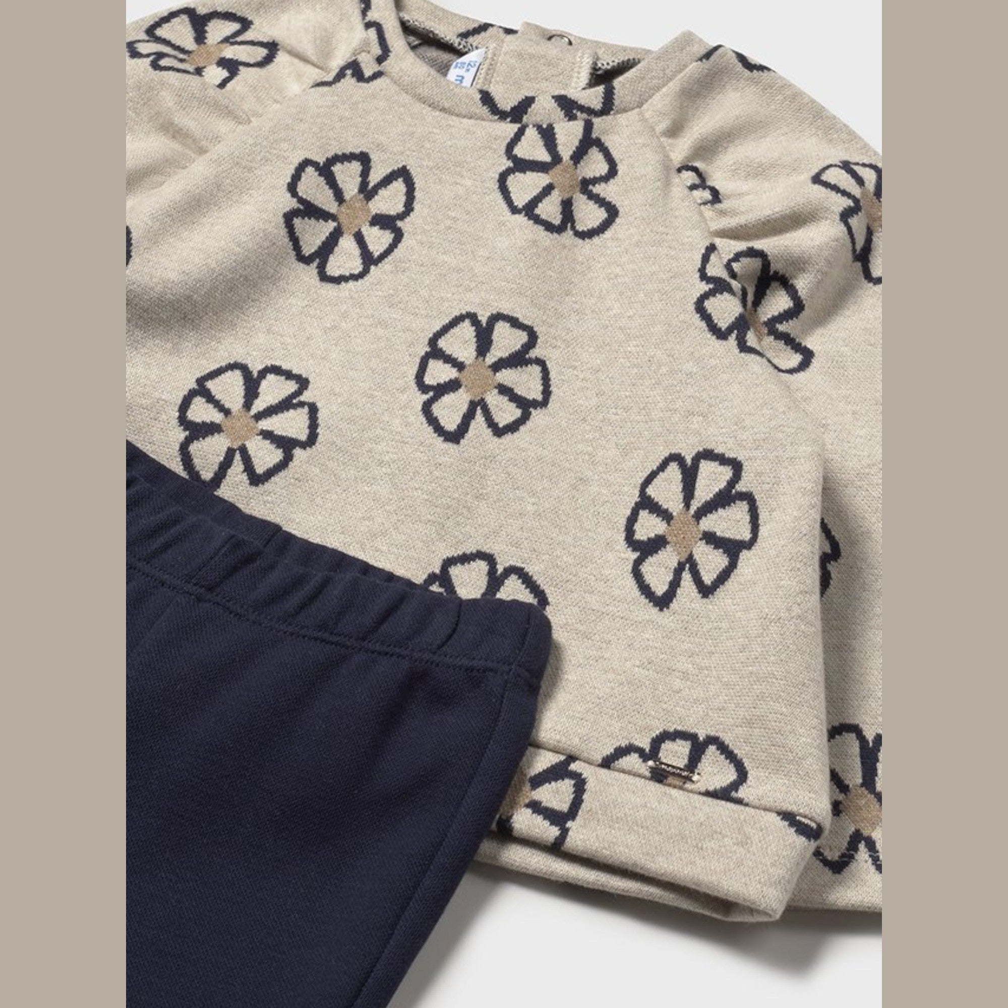 Completo leggings pullover Bimba Blu 2742/48 -  NANU' BABY