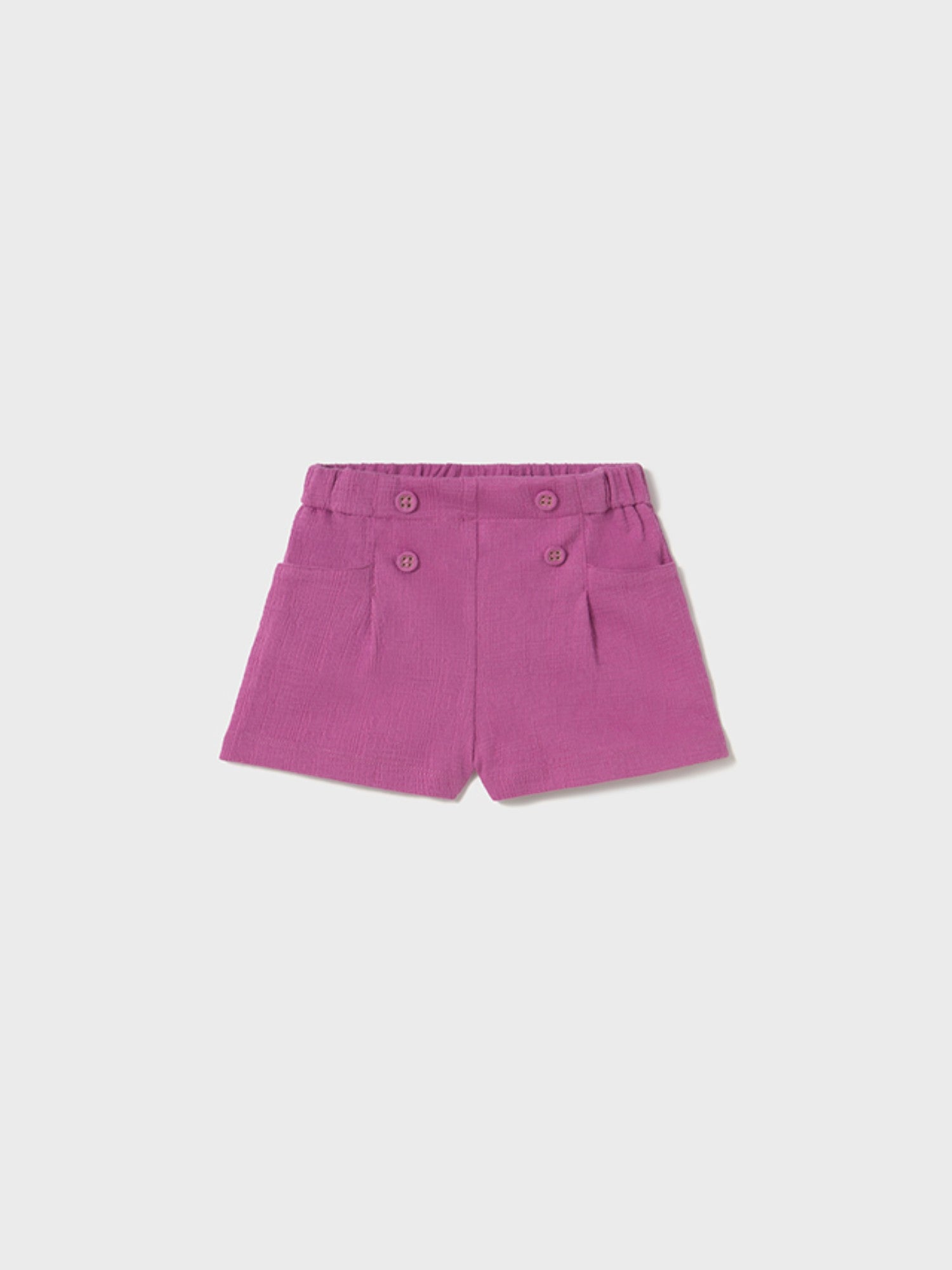 Pantalone corto strutturato Bimba FUCSIA 1226/77