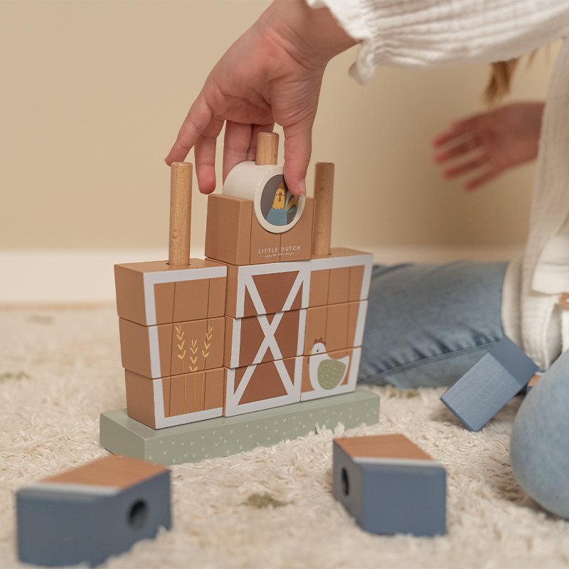 Piccolo impilatore agricolo  MULTICOLORE LD7144 -  NANU' BABY