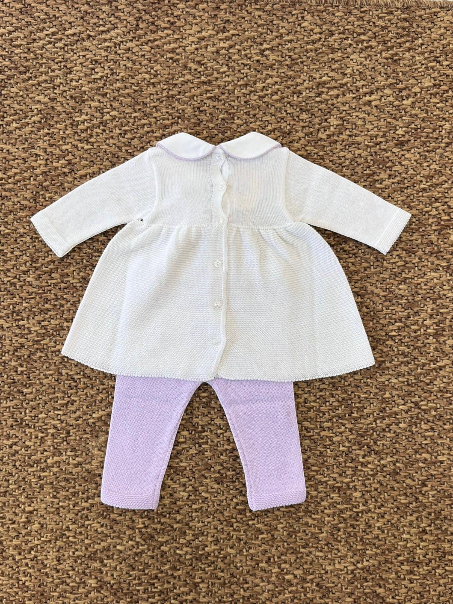 Completo nascita Neonata BIANCO FIOCCO/478-GL