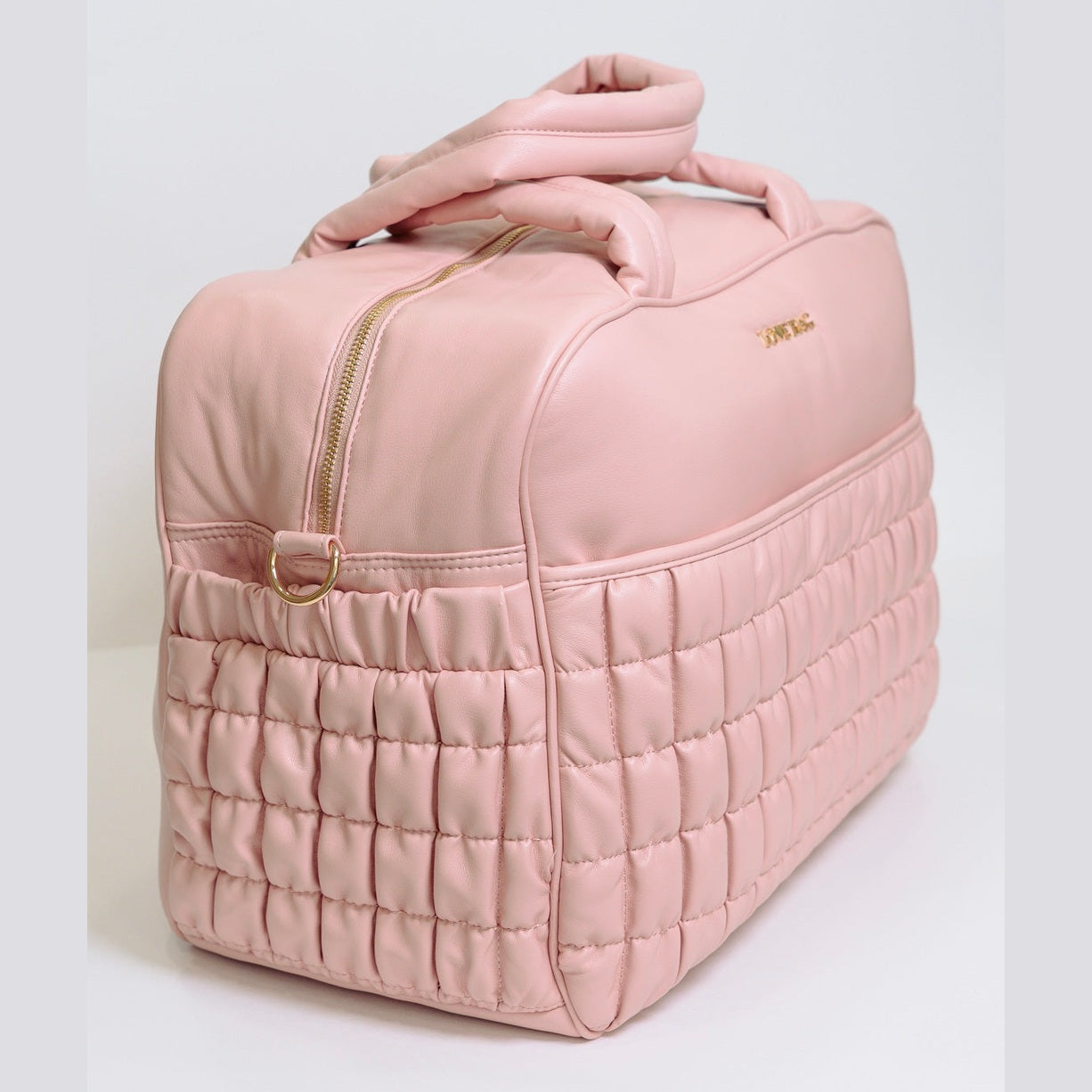 BORSA 48 ORE L ECO PELLE ROSA -  NANU' BABY