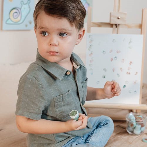 Set 16 timbrini Forest Friends  MULTICOLORE 126022