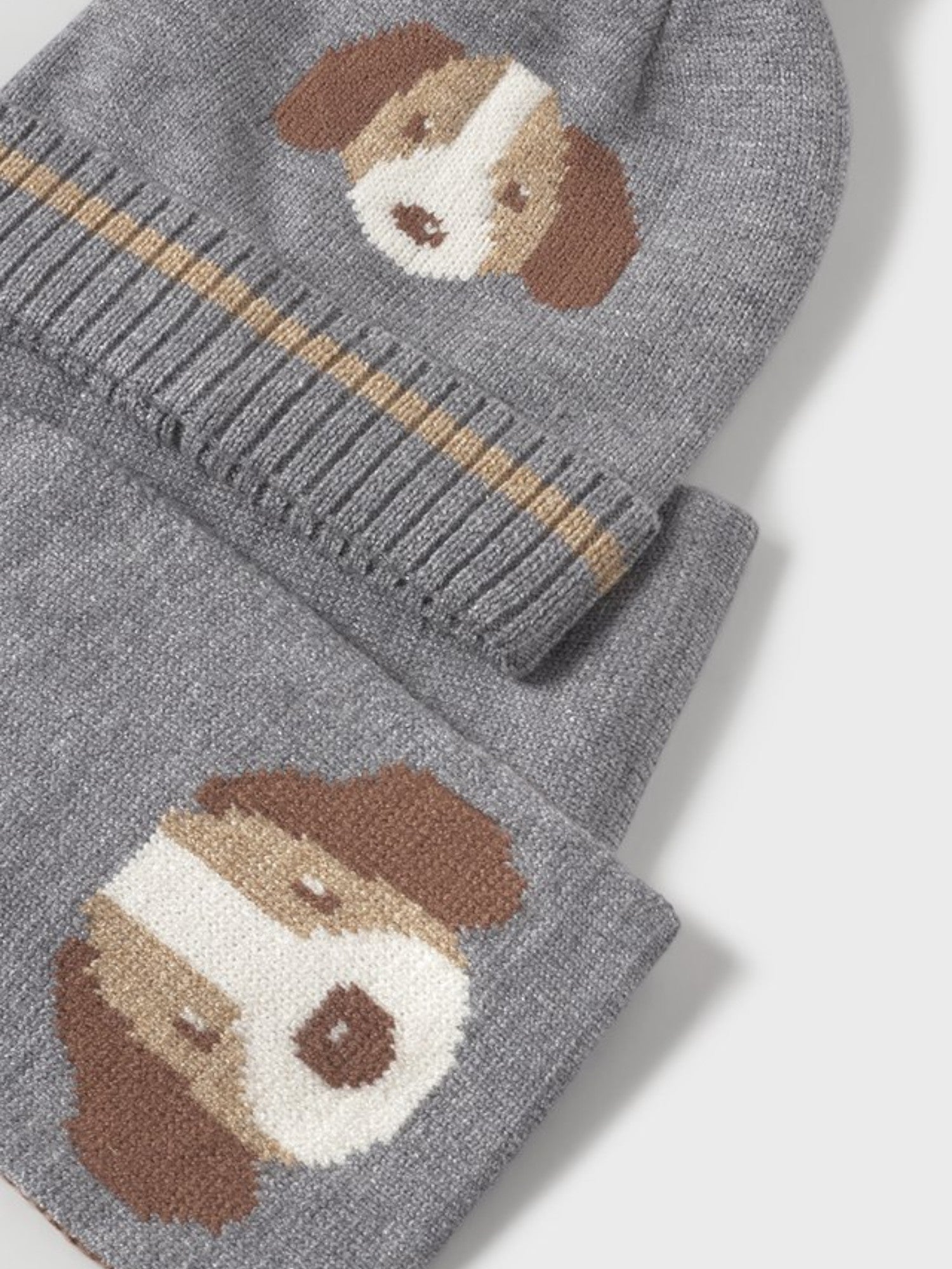 Comp.cappello e sciarpa Grigio 10018/61