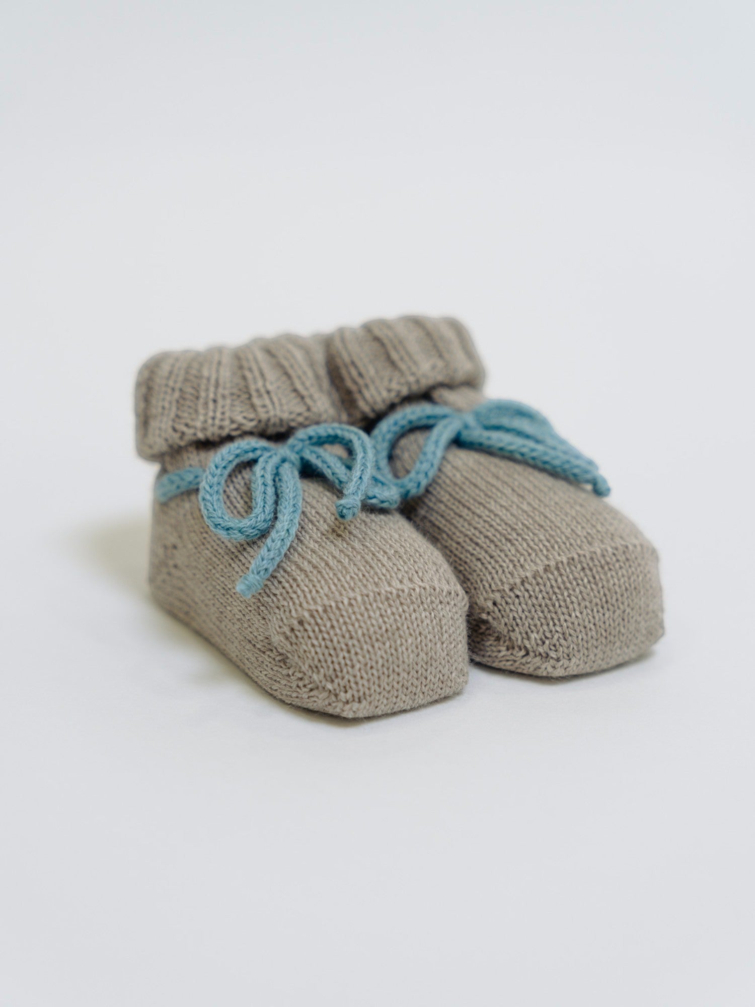 Babbucce Righe Neonato AVORIO RIGHE 706/E - NANU' BABY