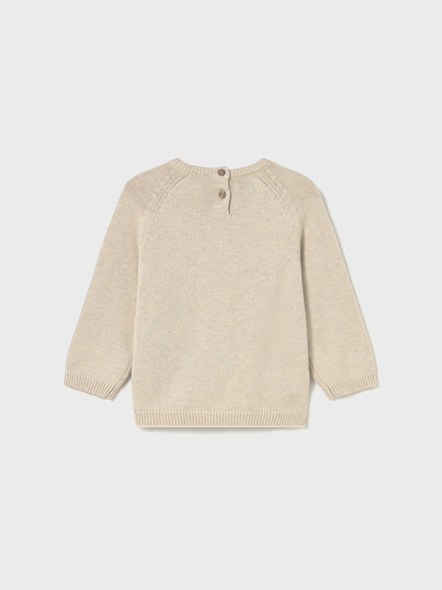 Maglioncino intarsio animal Bimbo Beige 2345/22