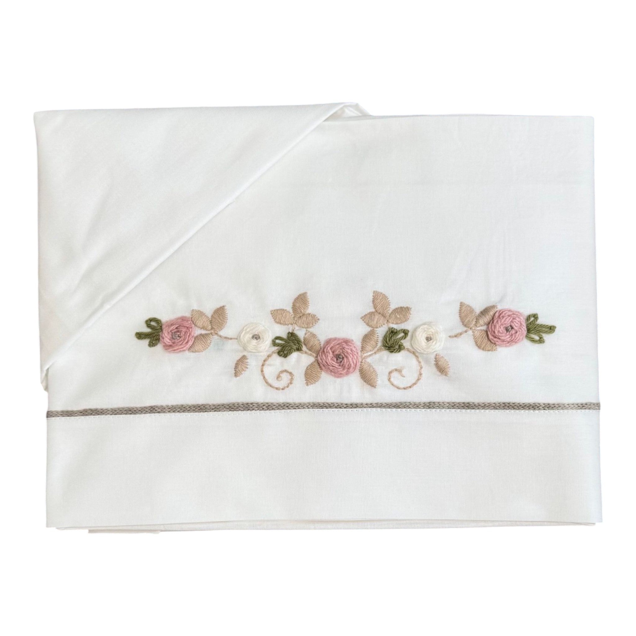 White Baby Fitted Sheet LL1104/R