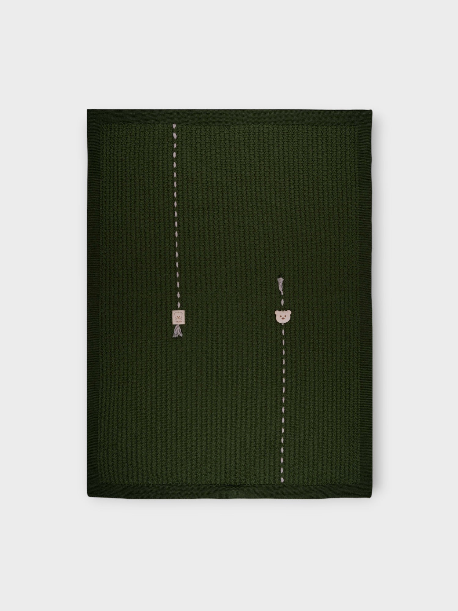 Coperta Neonato VERDE IN6280 - NANU' BABY