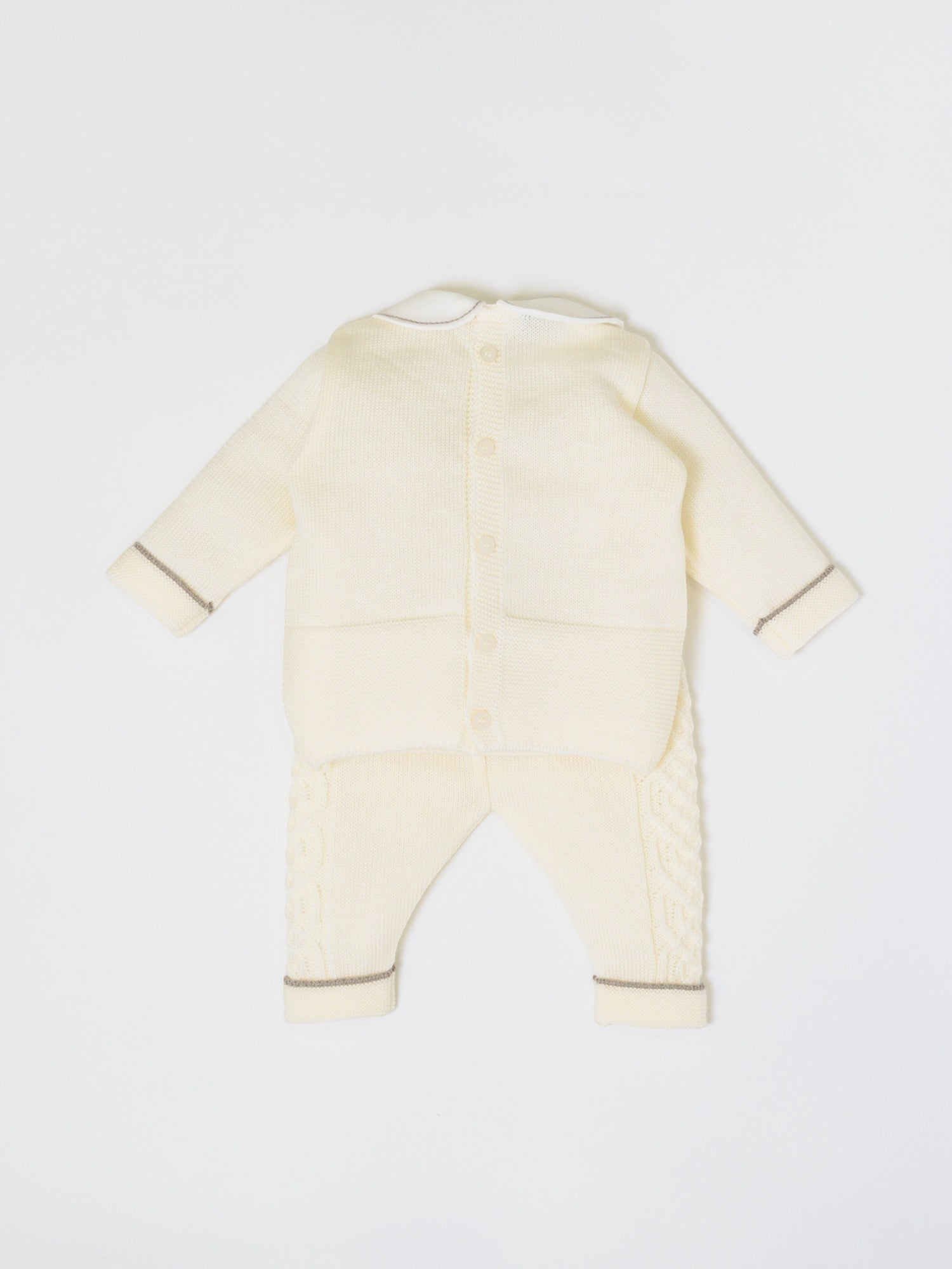 Completo nascita Neonato VANIGLIA IN5850/V - NANU' BABY