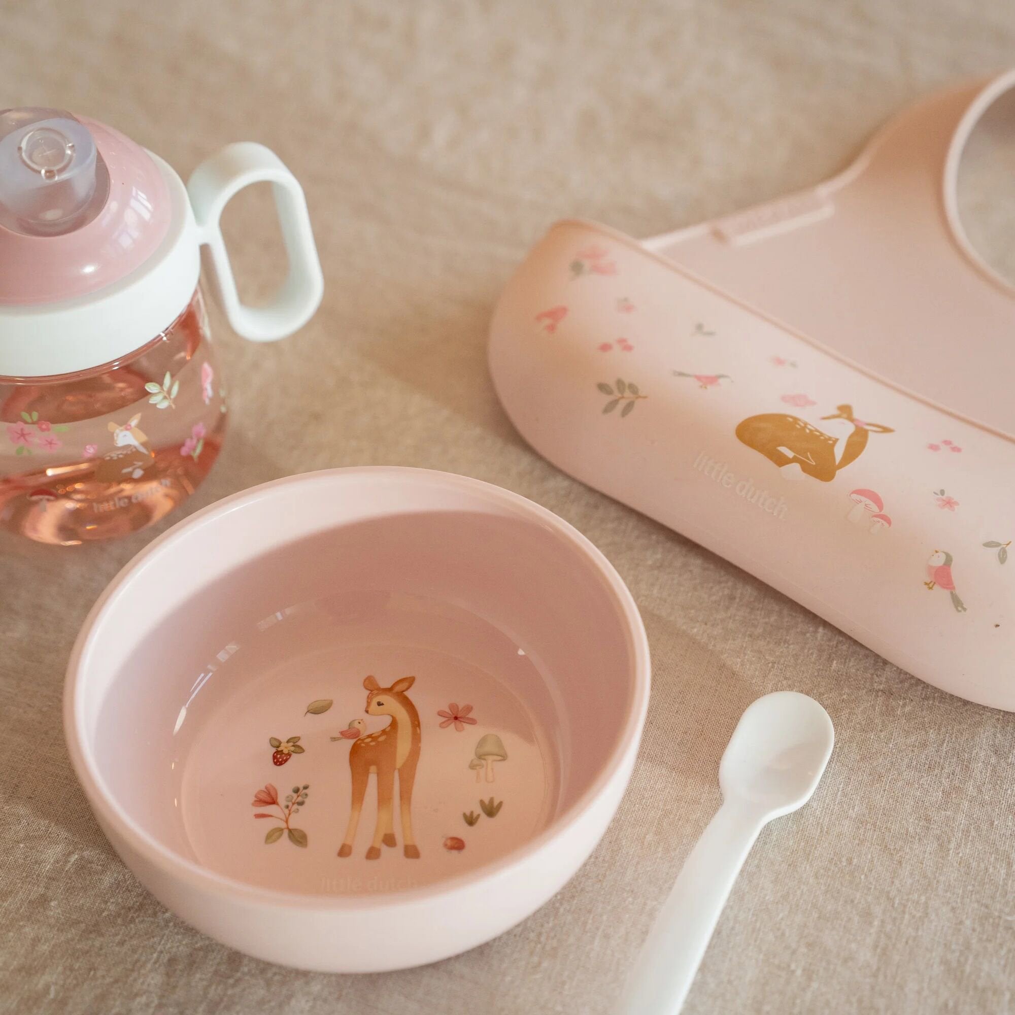 Set cucchiai 2 pezzi  Rosa 108032065406 -  NANU' BABY