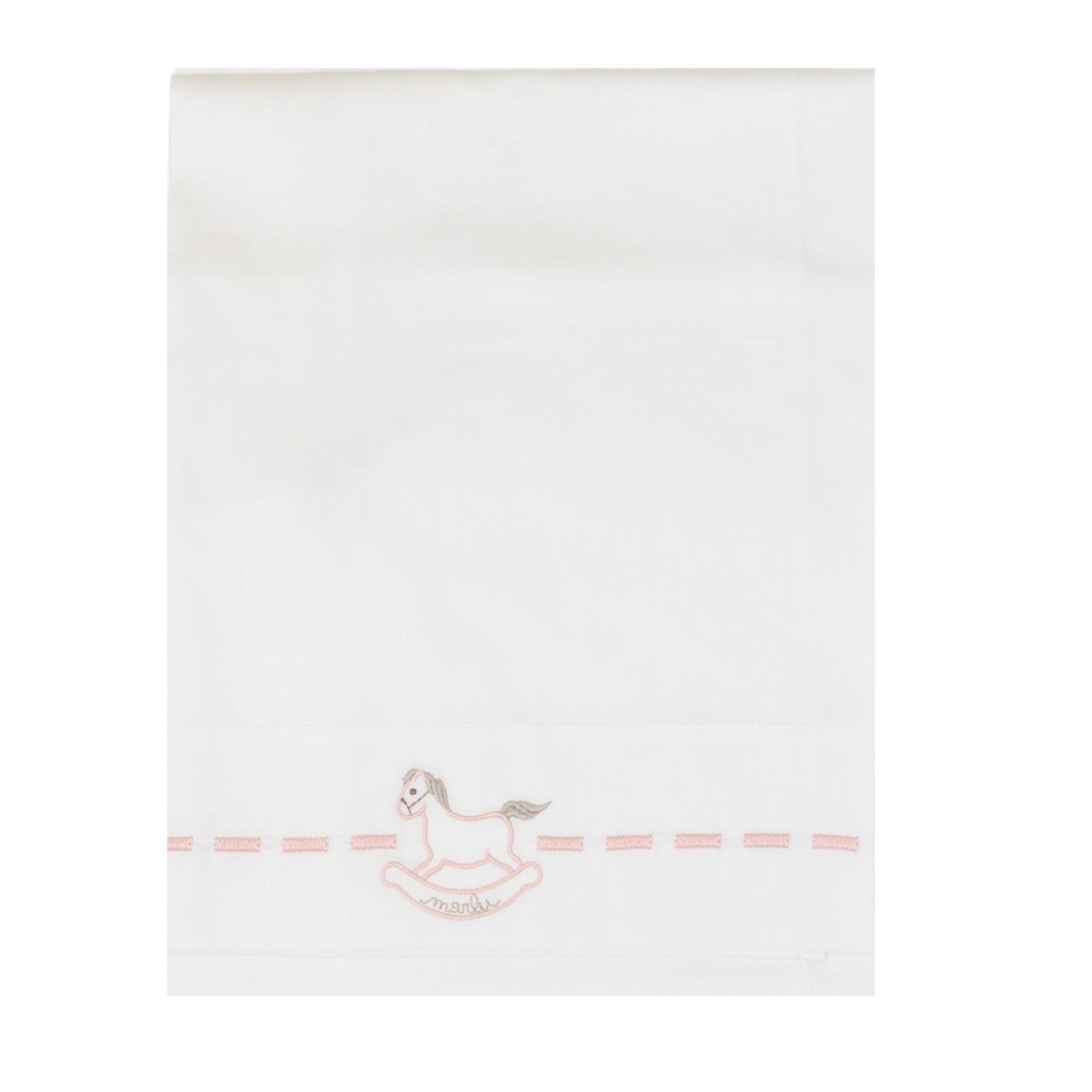 100% Cotton Baby Girl Fitted Sheet Set, 3 Pieces, Vanilla Marsala IN68LE/R