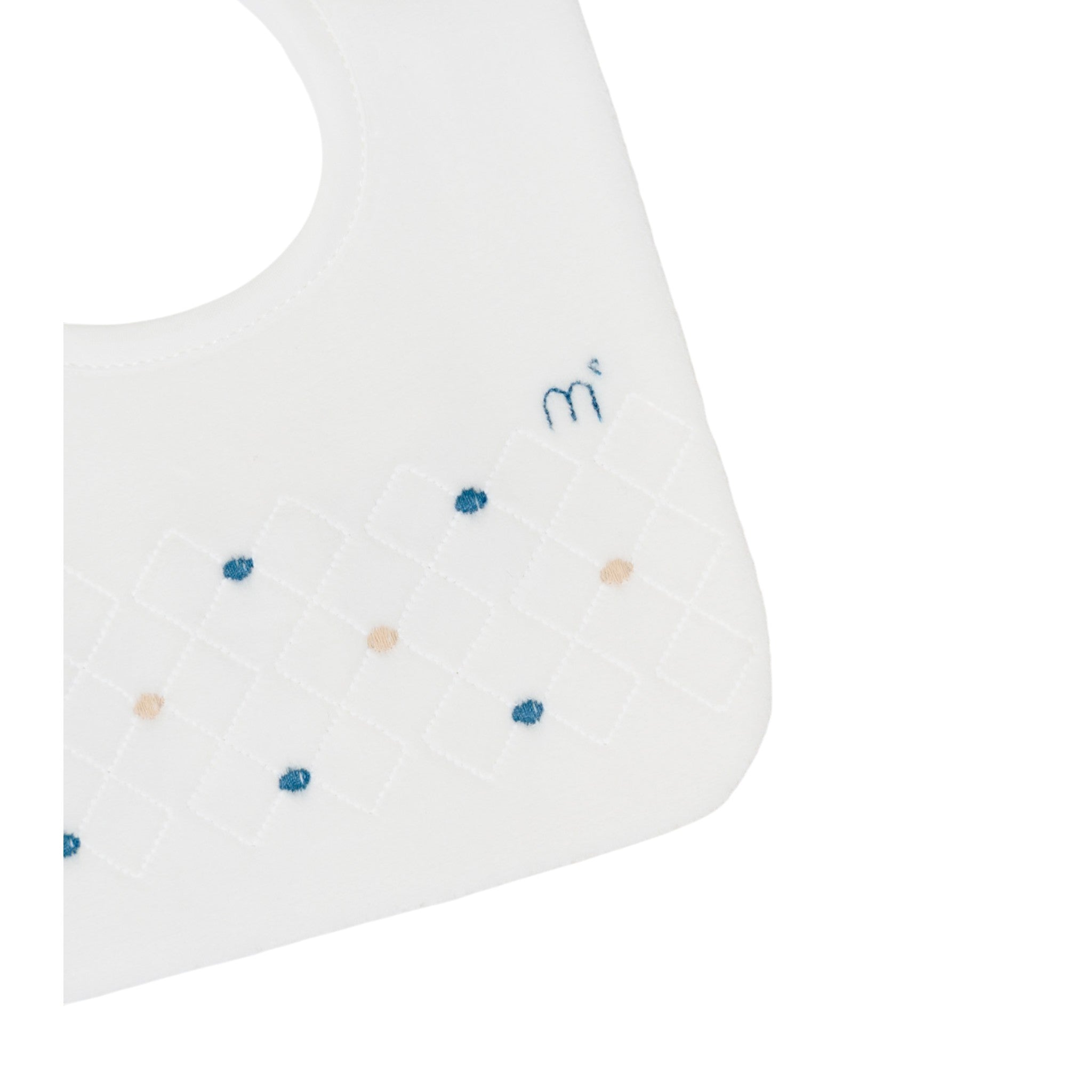 Baby Bib 100% Cotton Vanilla IN71BAV/Z