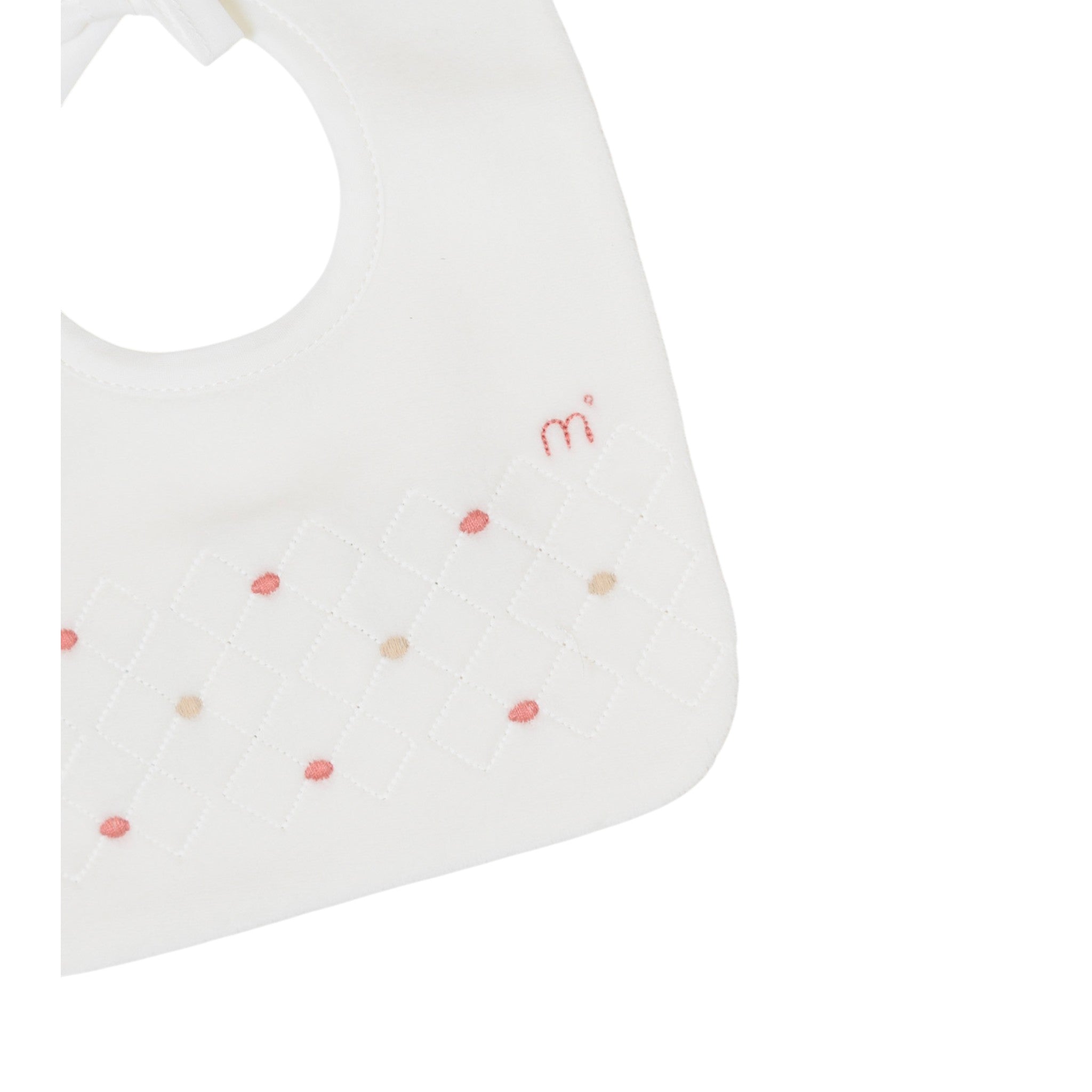 100% Cotton Baby Bib, Vanilla IN71BAV/R