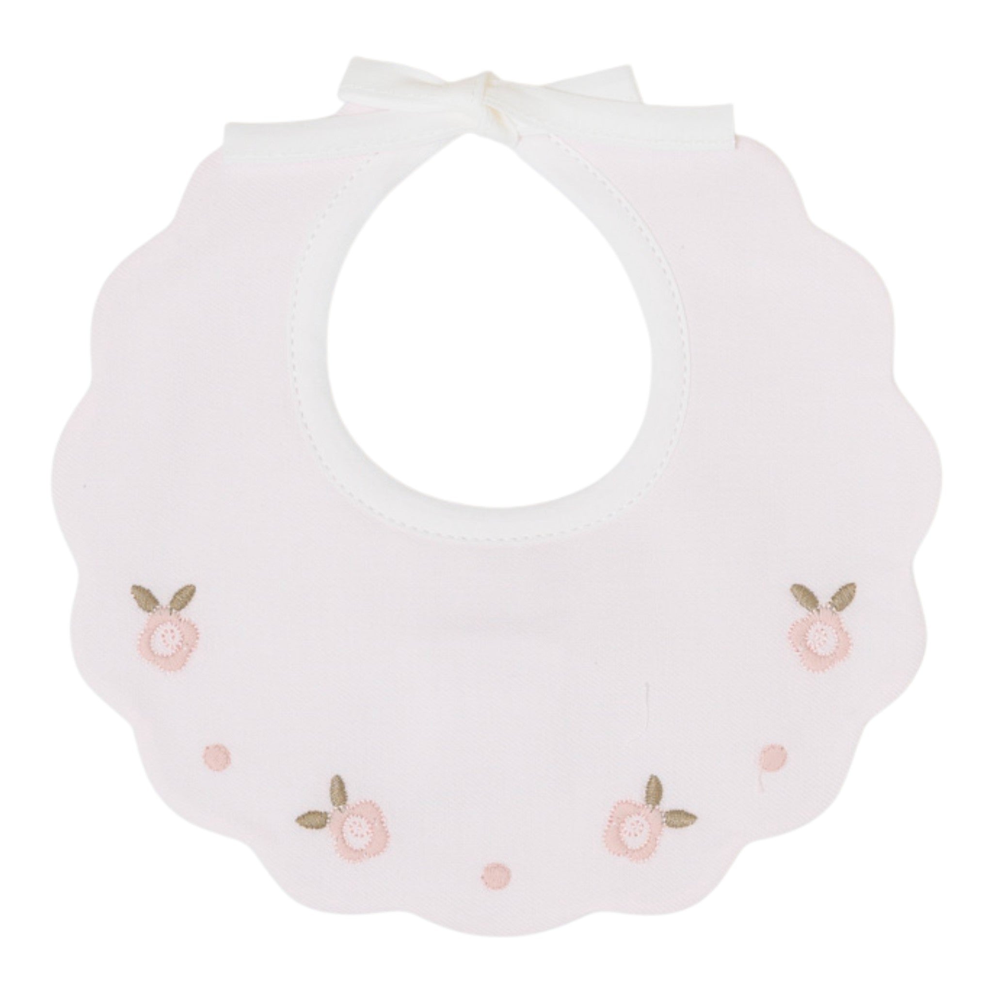 100% Cotton Baby Bib, Marsala Pink IN24BAV/R