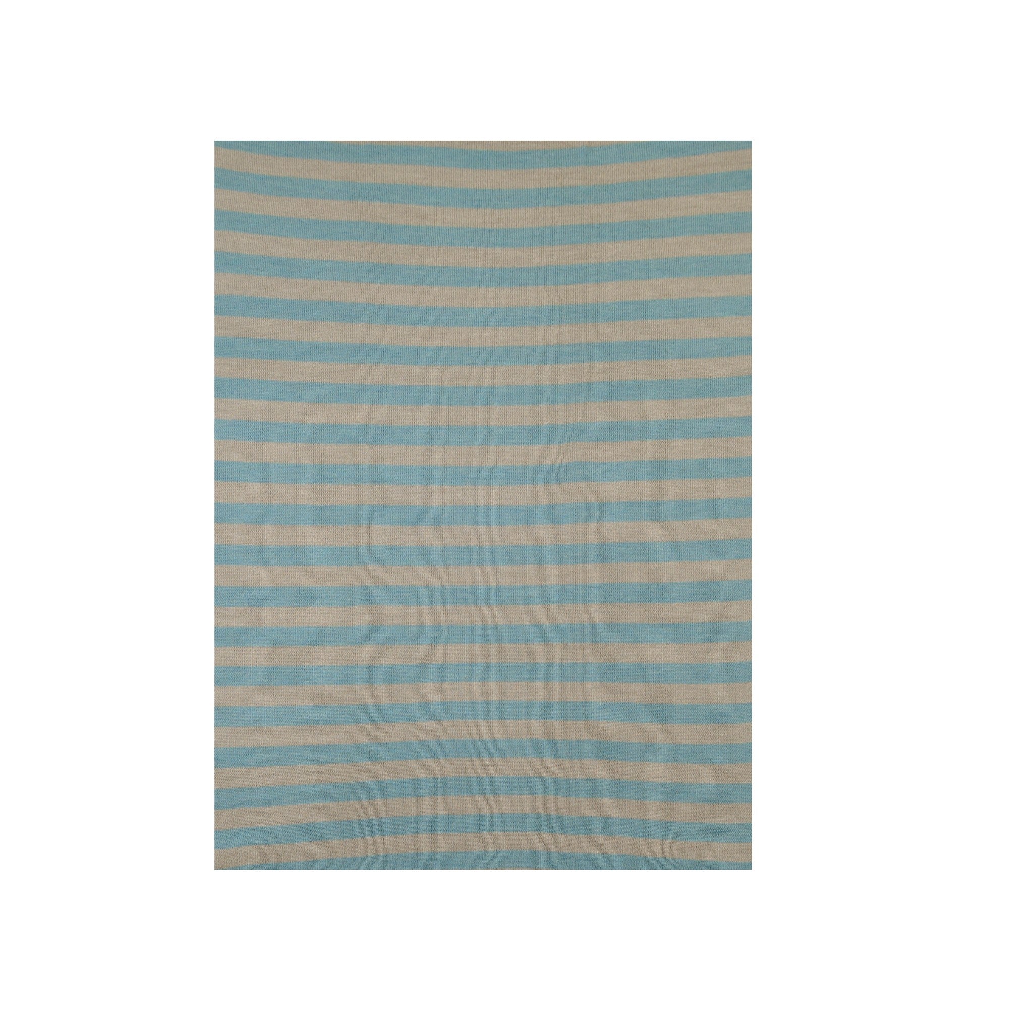 Green Striped Pure Wool Blanket BABY LORD 109