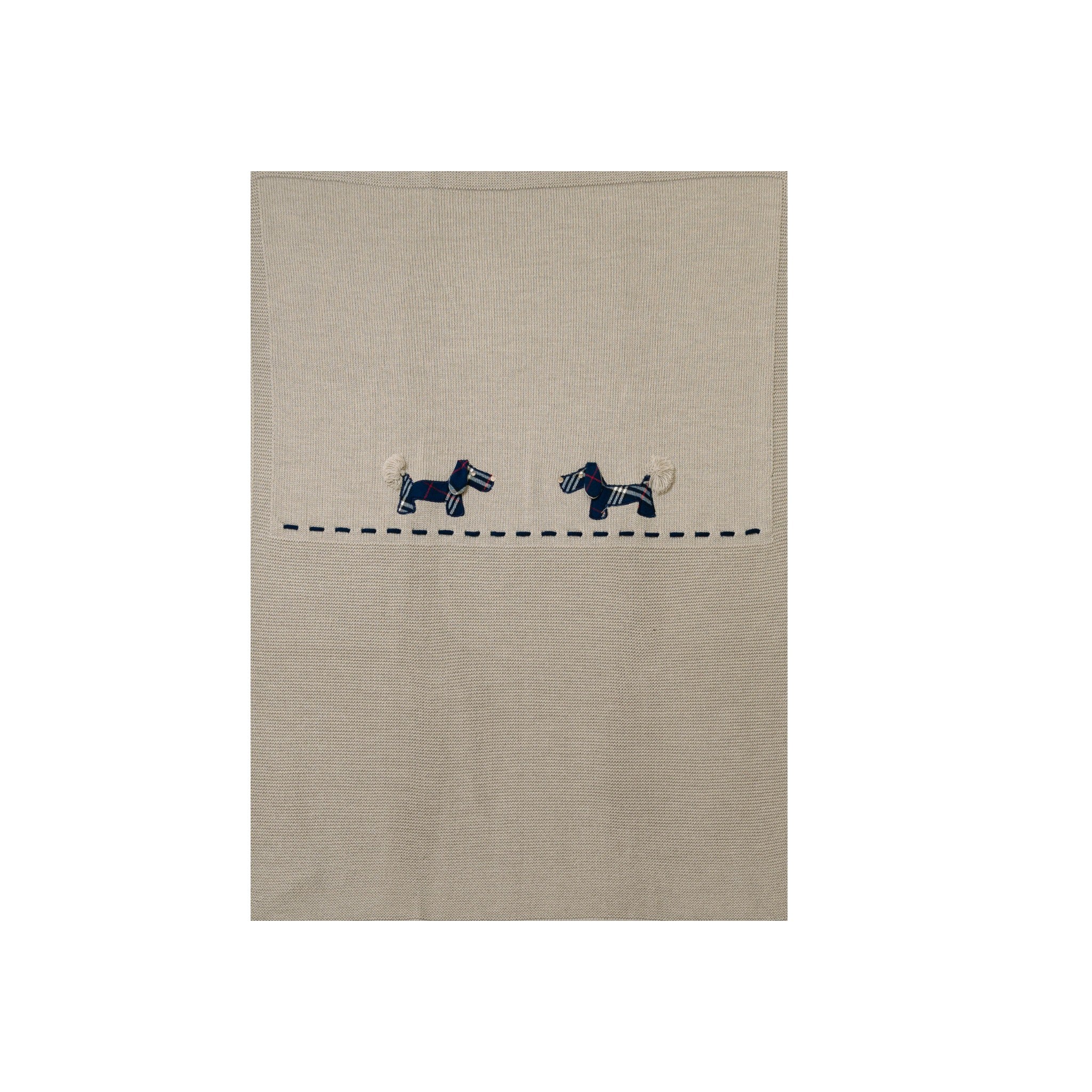 Little Dog Baby Blanket, Blue, LITTLE DOG 140