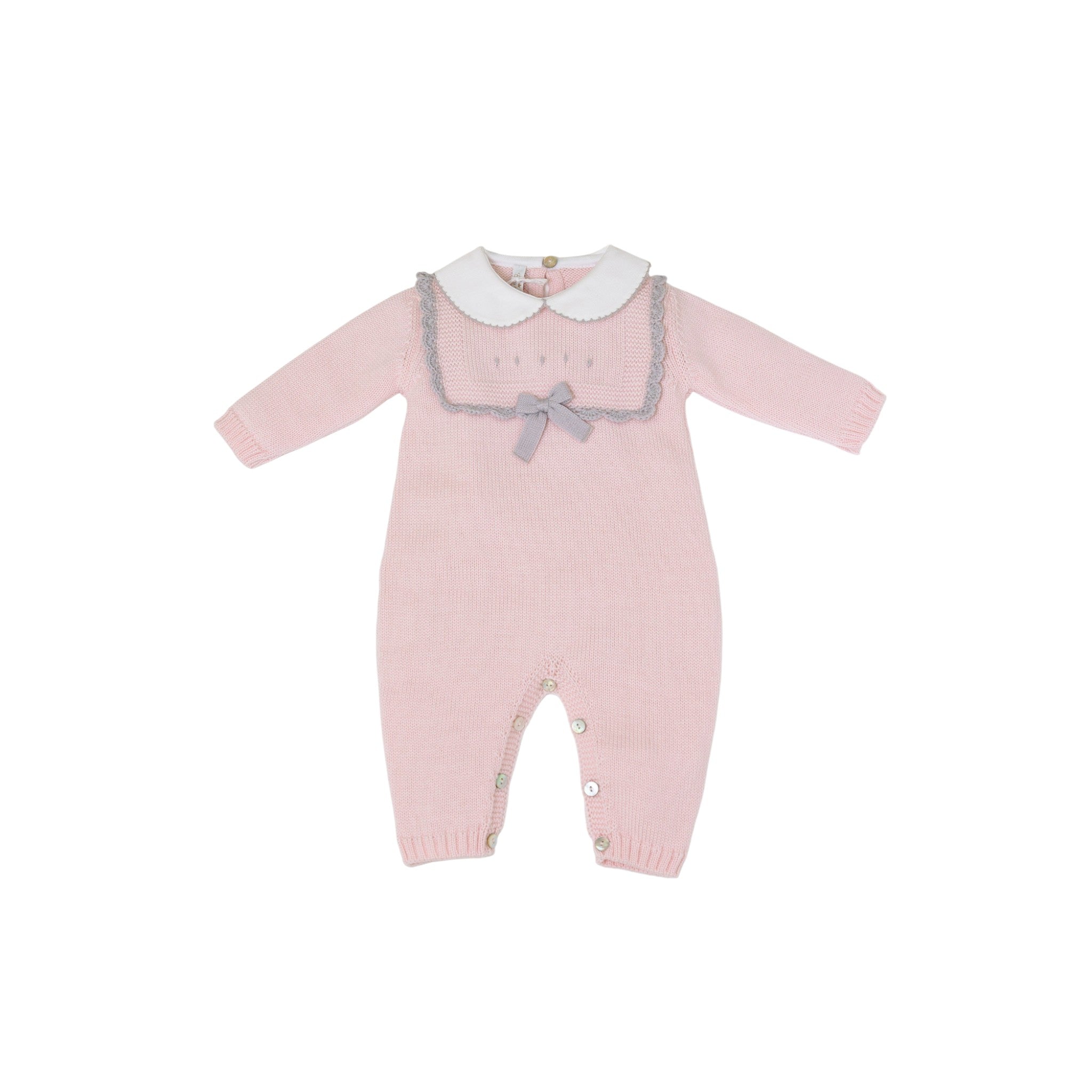 Flovers Buds Baby Romper, Pink, FLOWERS BUDS 342