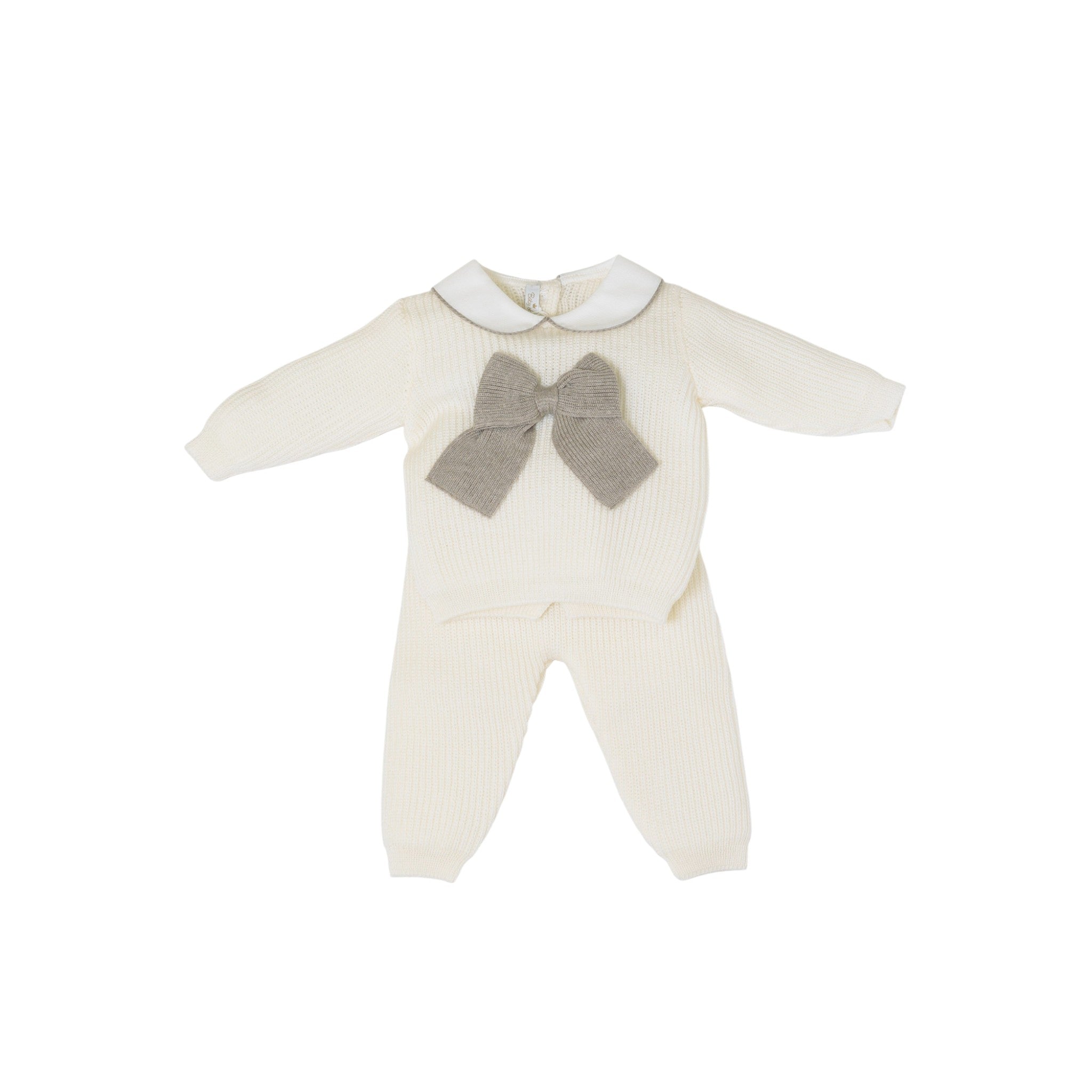 Baby girl's newborn outfit, cream color, Fiocchi brand, model PANNA FIOCCHI/466