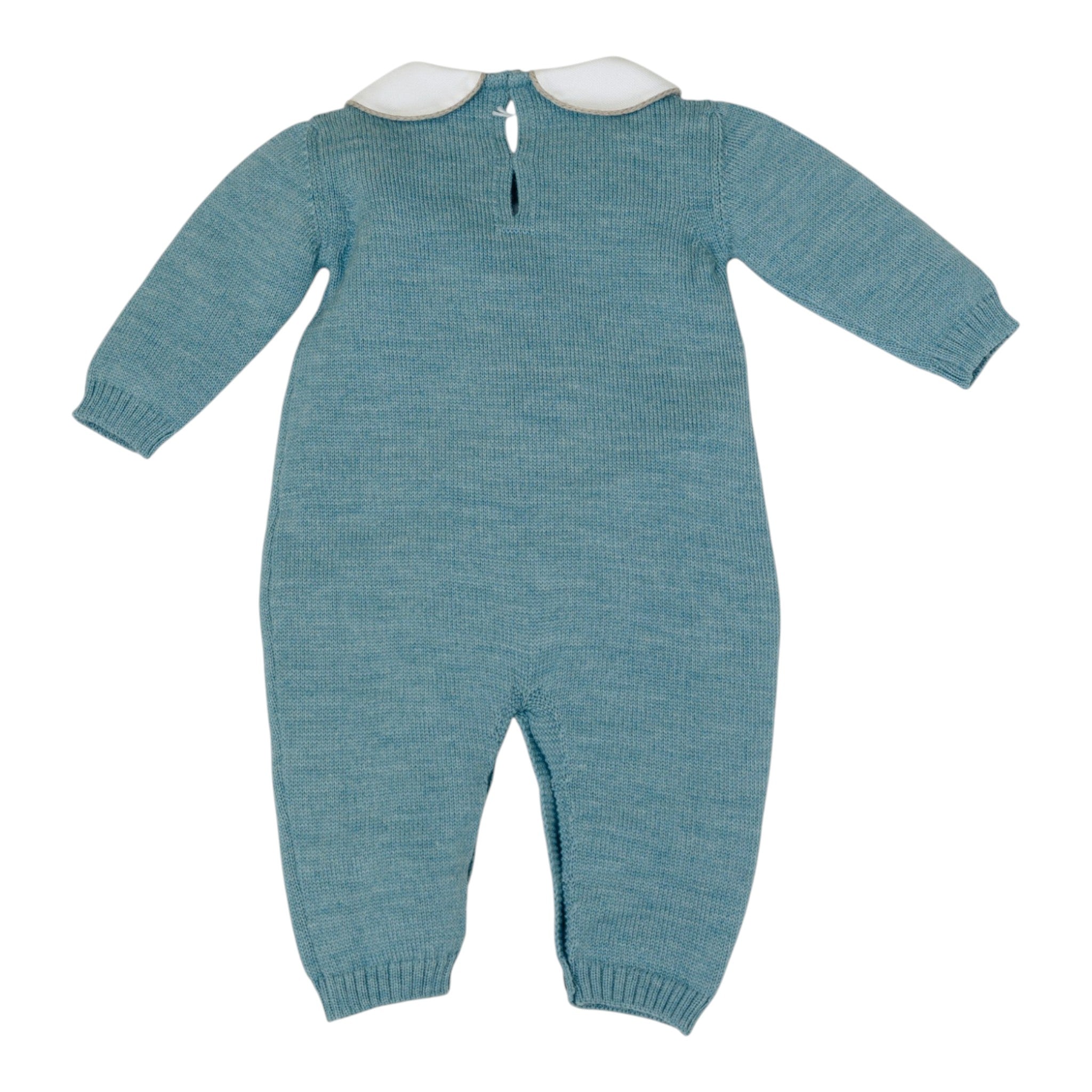 Pure Wool Teddy Bear Romper BABY LORD ORSETTO 334/E