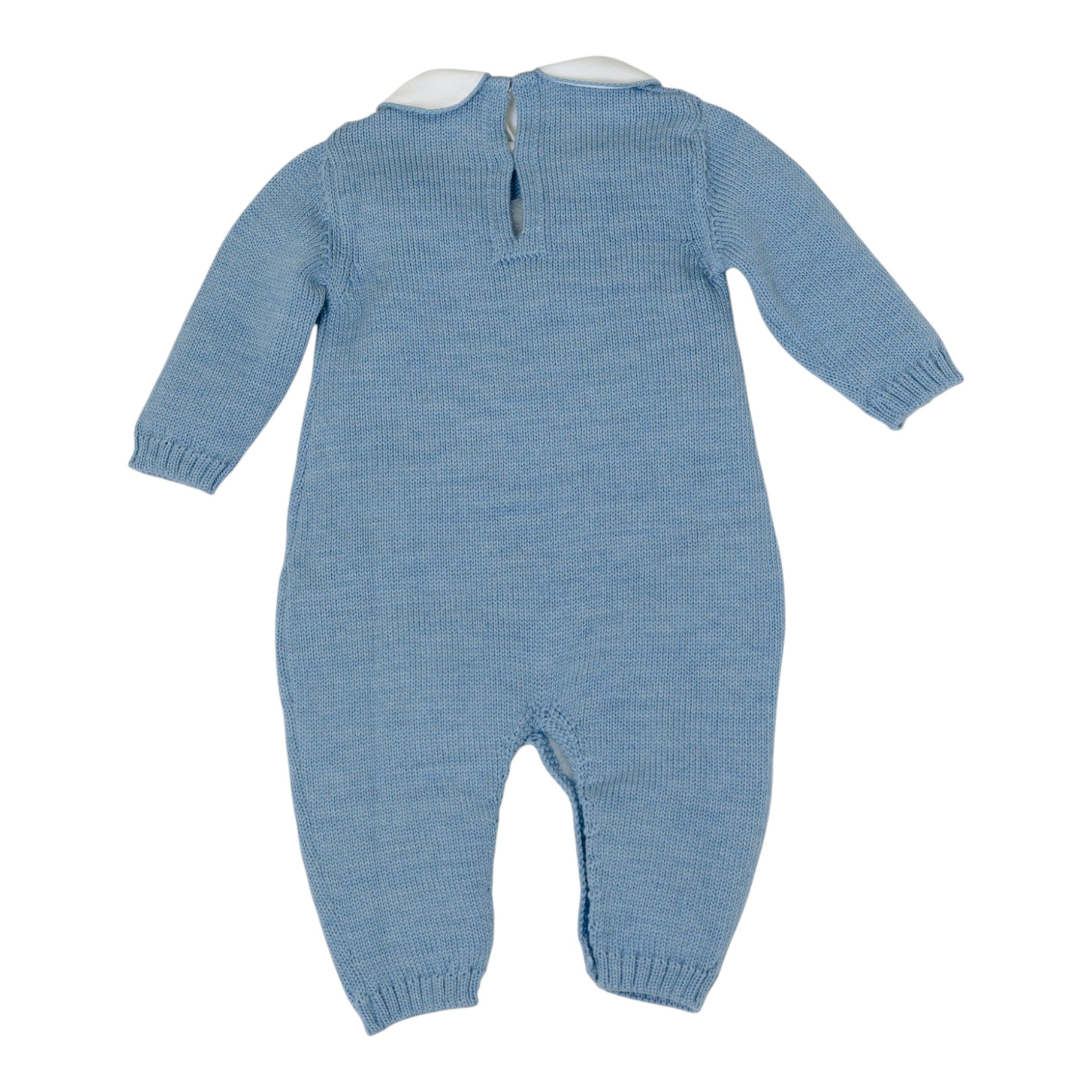 Baby Bear Bodysuit, Pure Wool, BABY LORD ORSO 318
