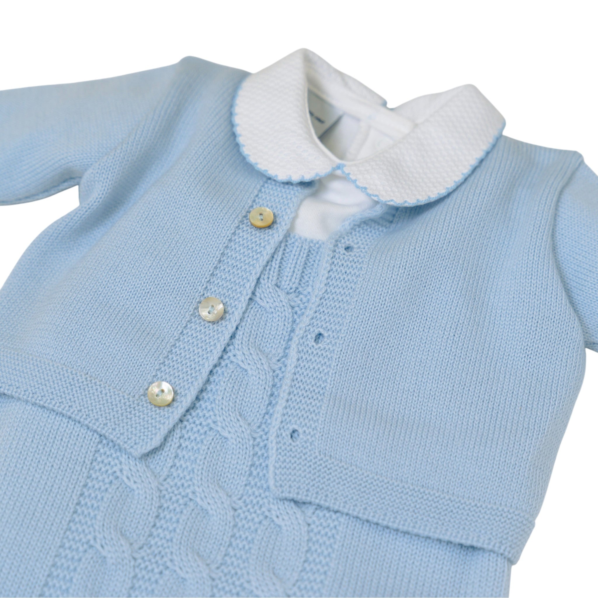 Newborn Baby Boy's Outfit, Braiding, CIELO BRAIDING 322M/C