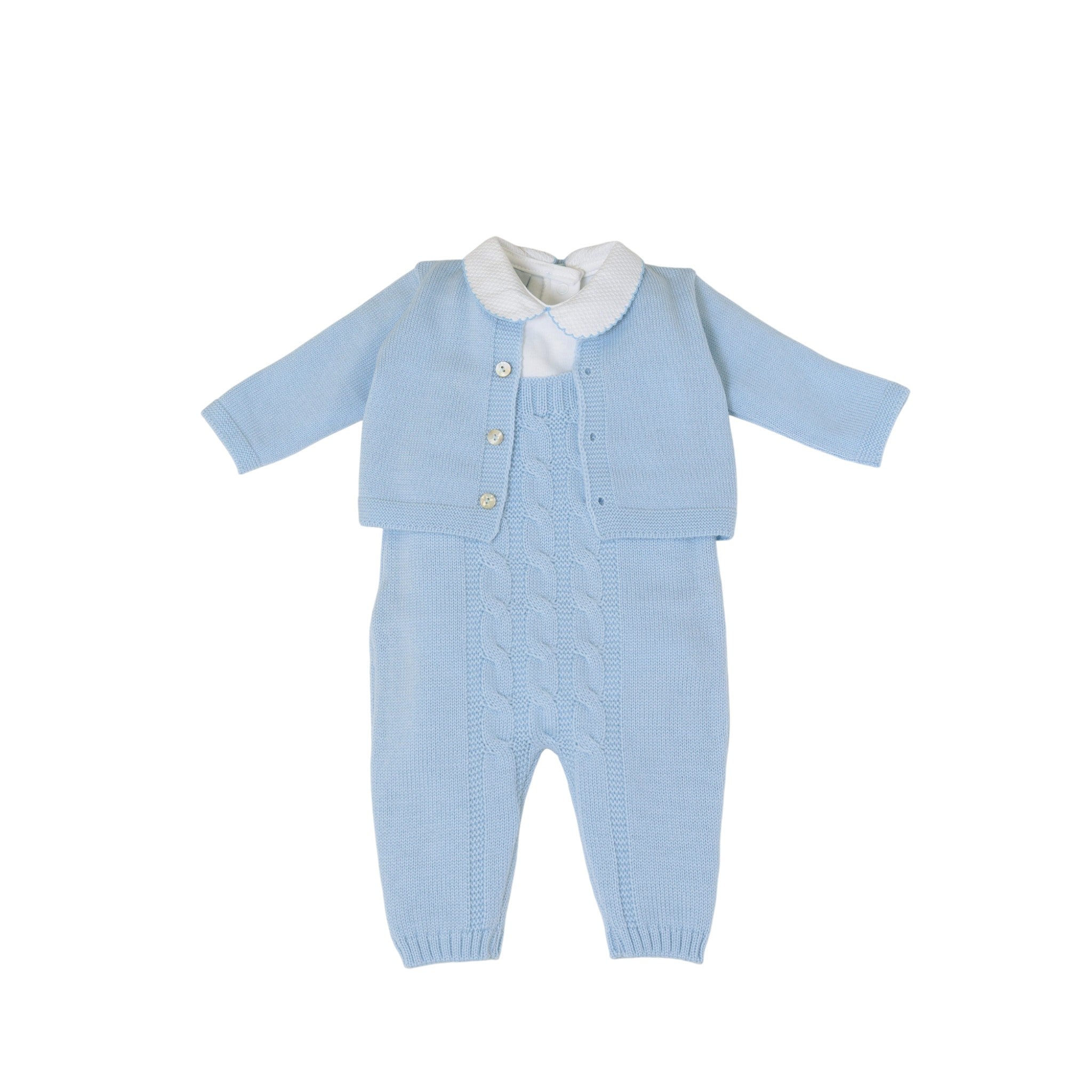 Newborn Baby Boy's Outfit, Braiding, CIELO BRAIDING 322M/C