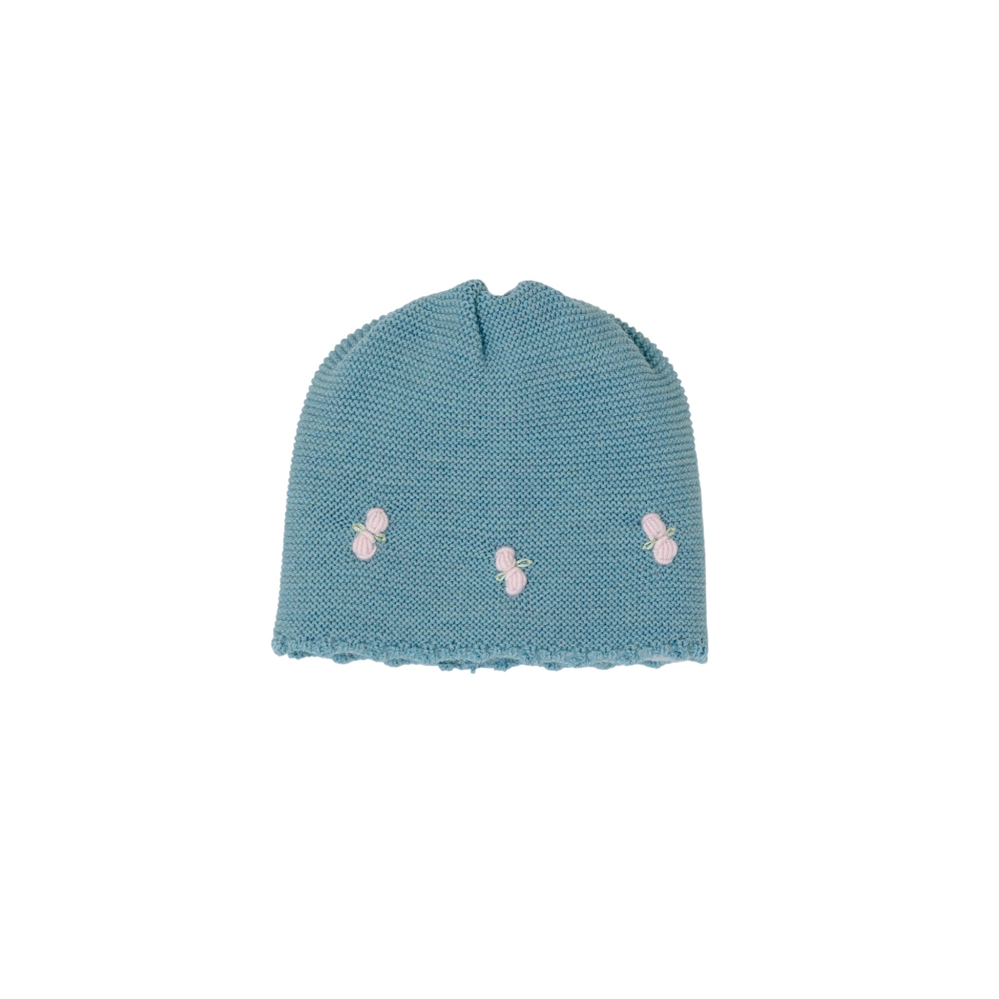 Roselline Newborn Hat, Green, ROSELLINE/604-V